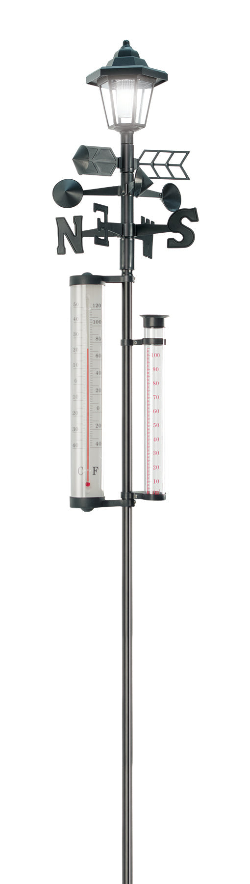 5 in 1 Weather Station with Solar Light
