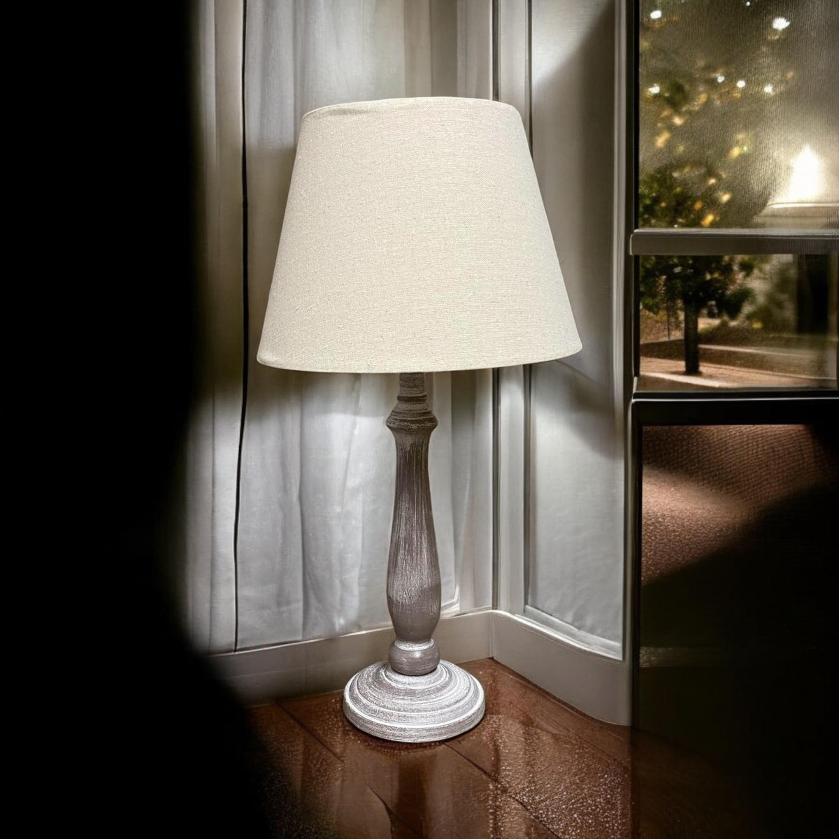 45CM LAMP AND SHADE