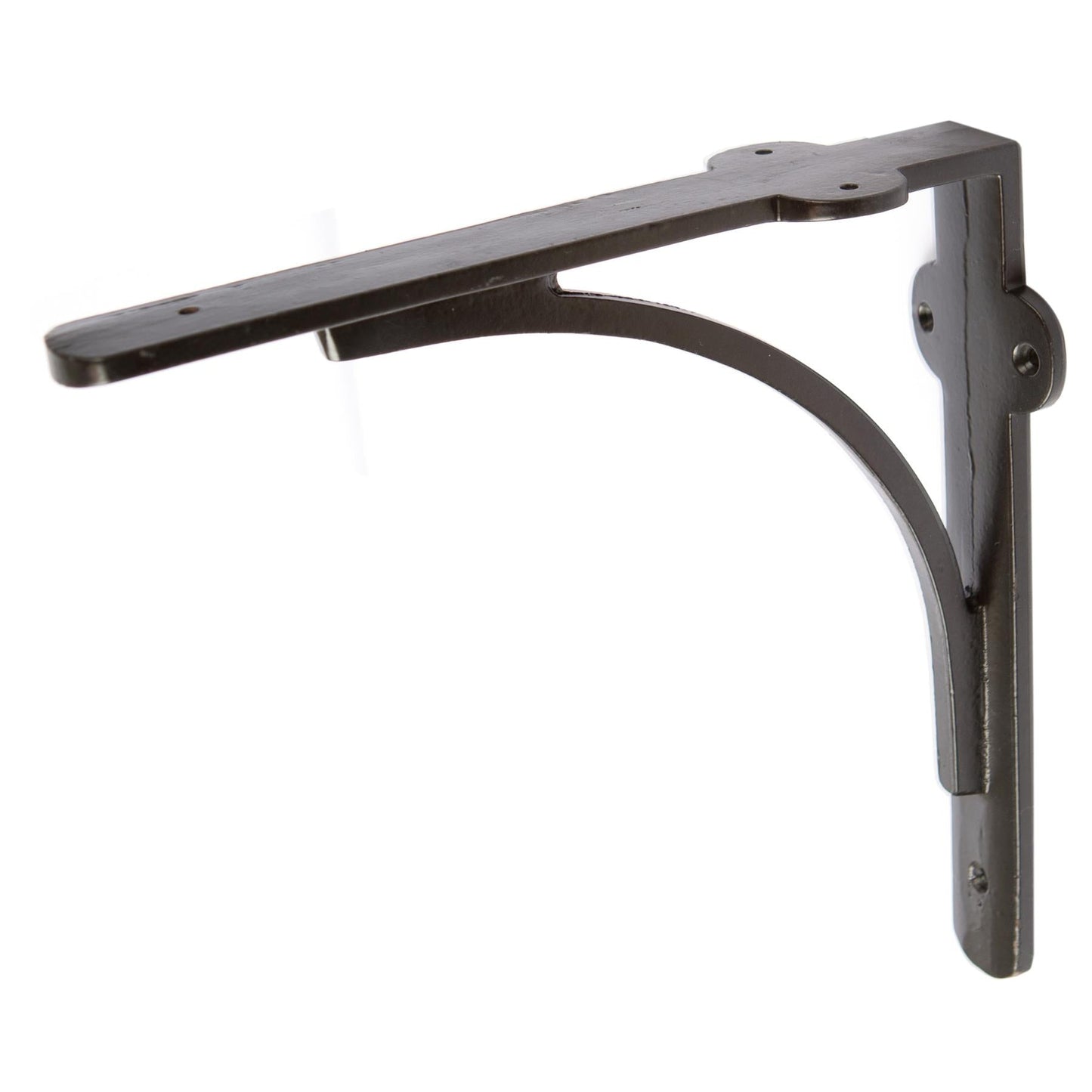 205mm Curved Iron Shelf Bracket