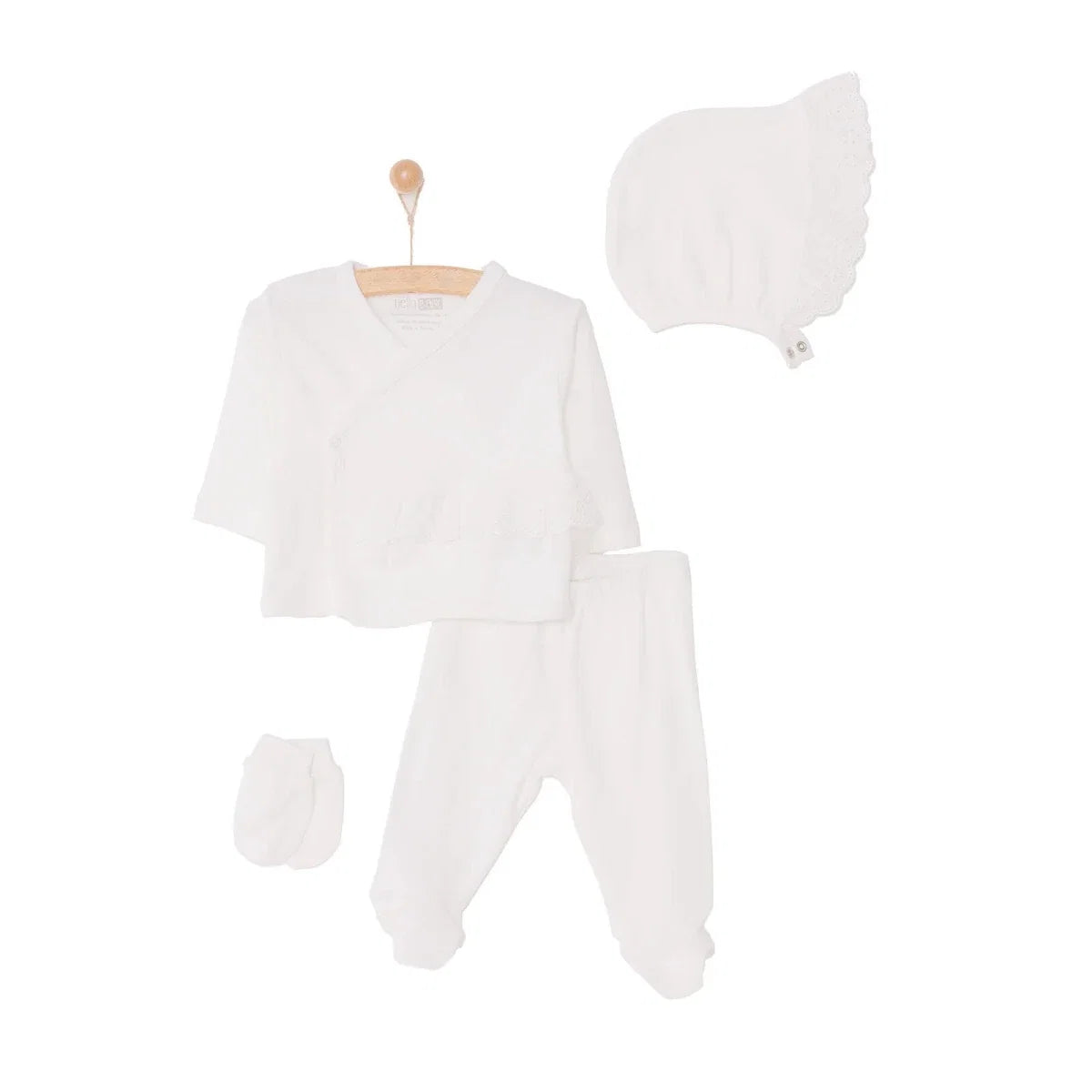 HelloBaby Girl Special Day Clothing - Ecru