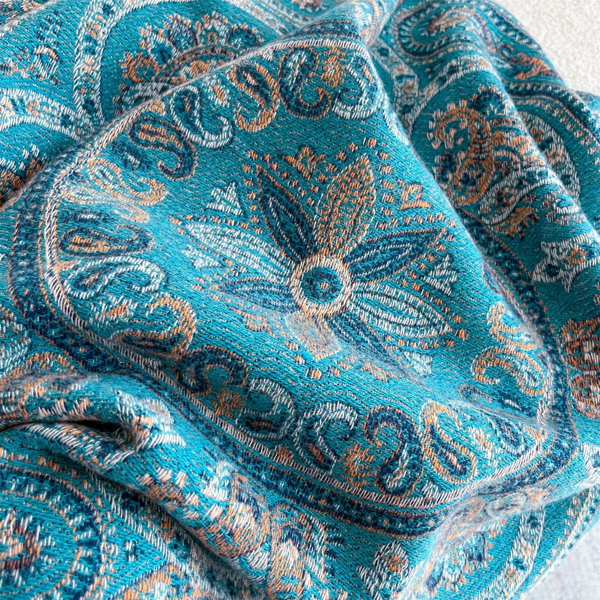 Ethnic-style Versatile Extra-thick Scarf For Women