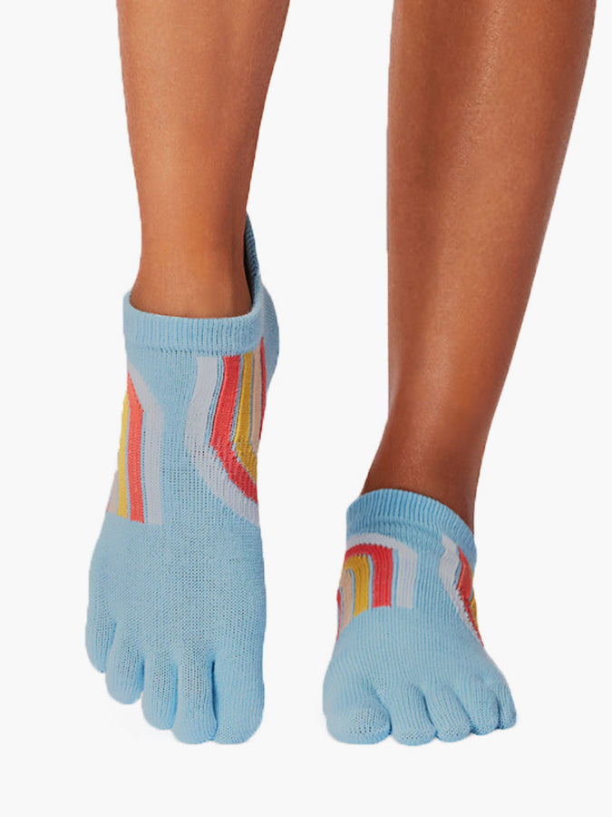 ToeSox Low Rise Full Toe Grip Socks