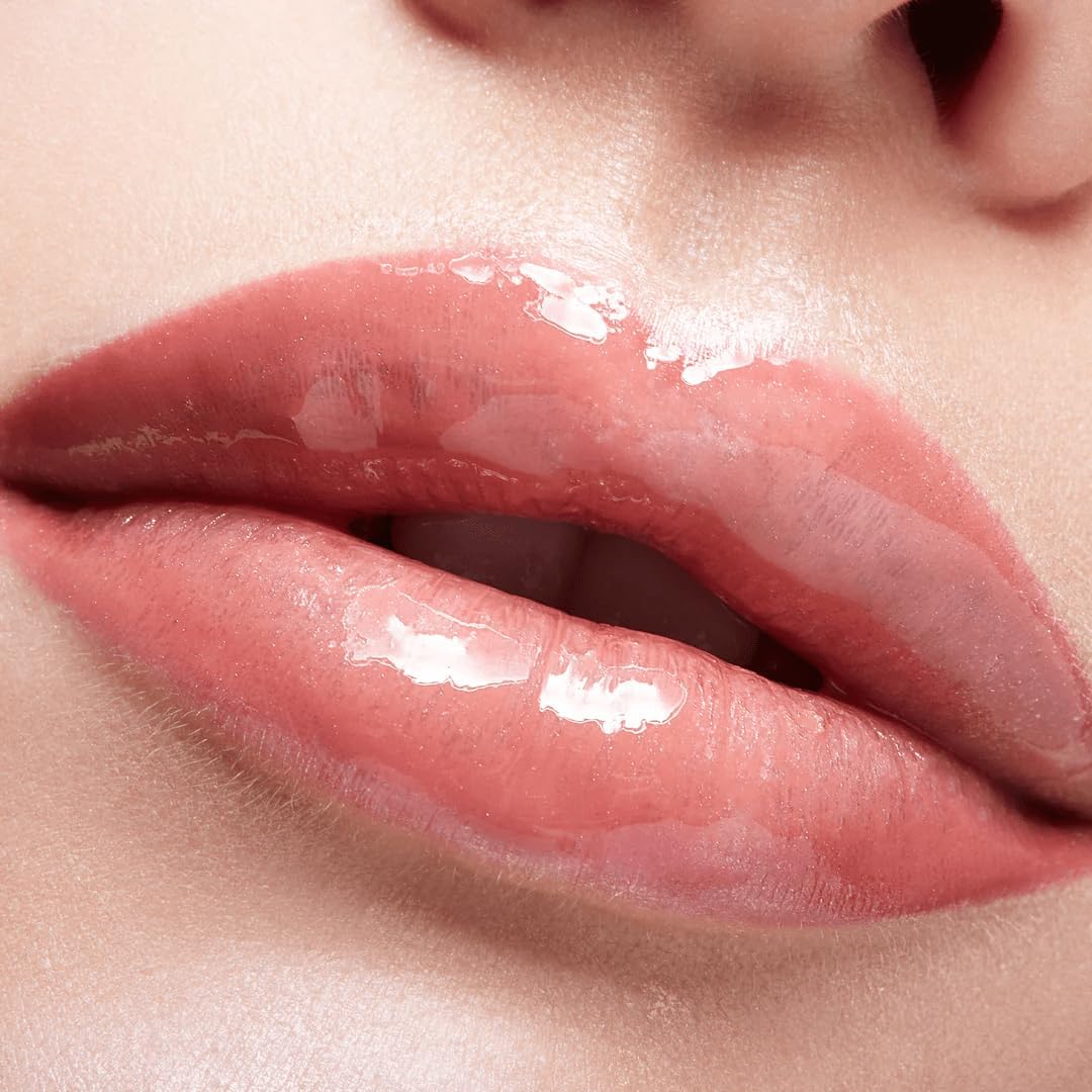 NK Lip Gloss Gel: Shiny, Nourishing & Hydrating Lips with Vitamin E & Argan Oil (15ml / 0.51 oz, Pack of 3)