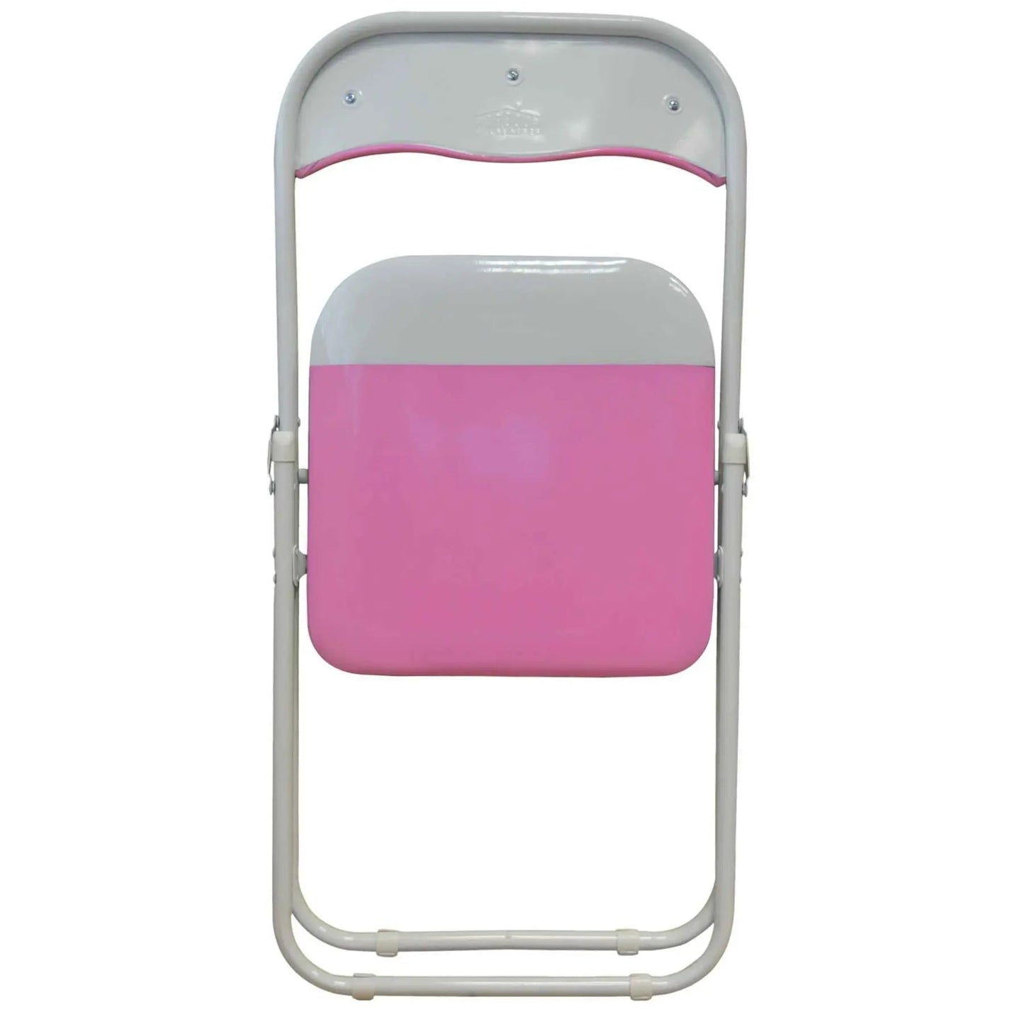 Pink Wave Padded Folding Chair