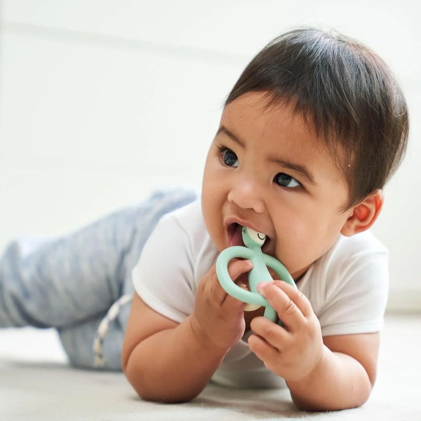 Matchstick Monkey Original Teething Toy - Mint Green