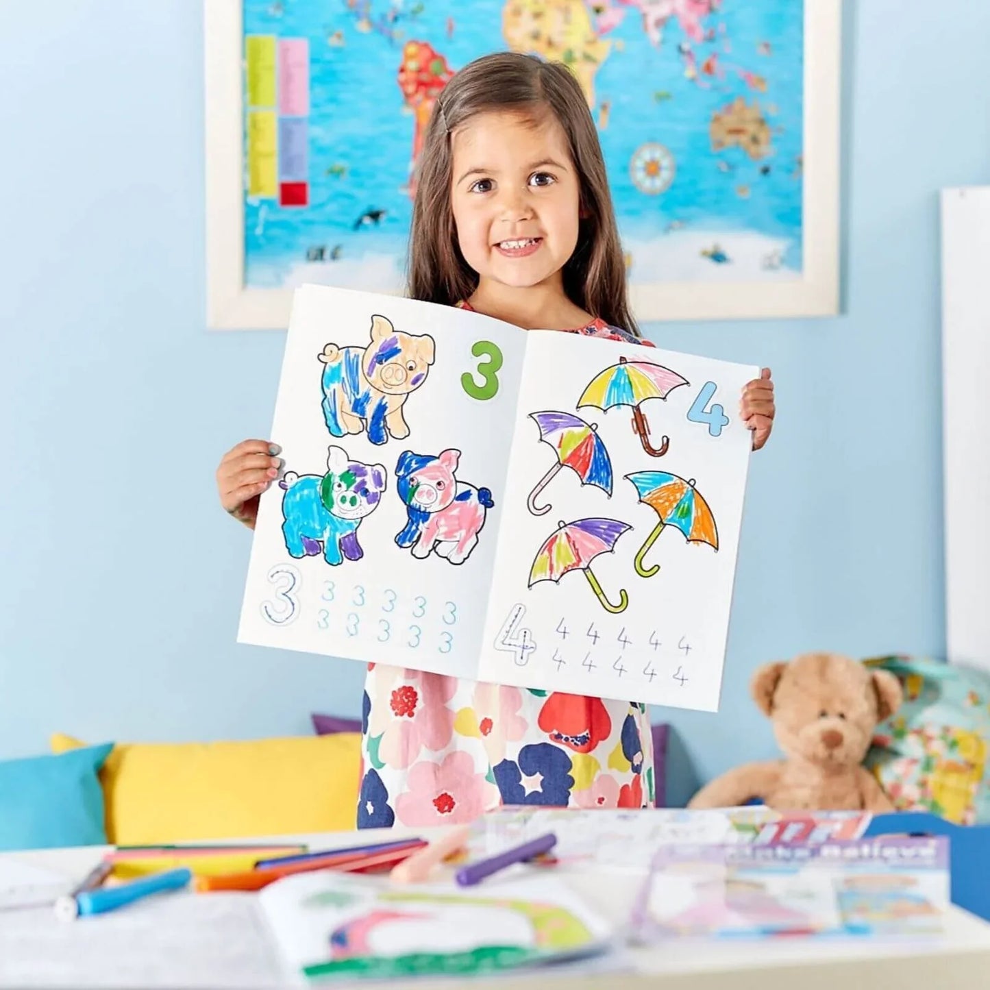 Orchard Toys 1 - 20 Colouring Book