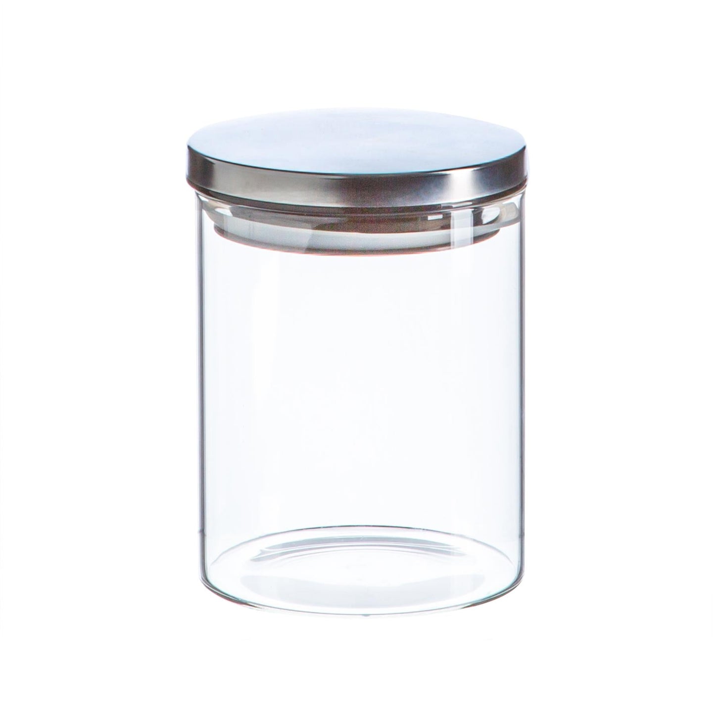750ml Scandi Storage Jar with Metallic Lid