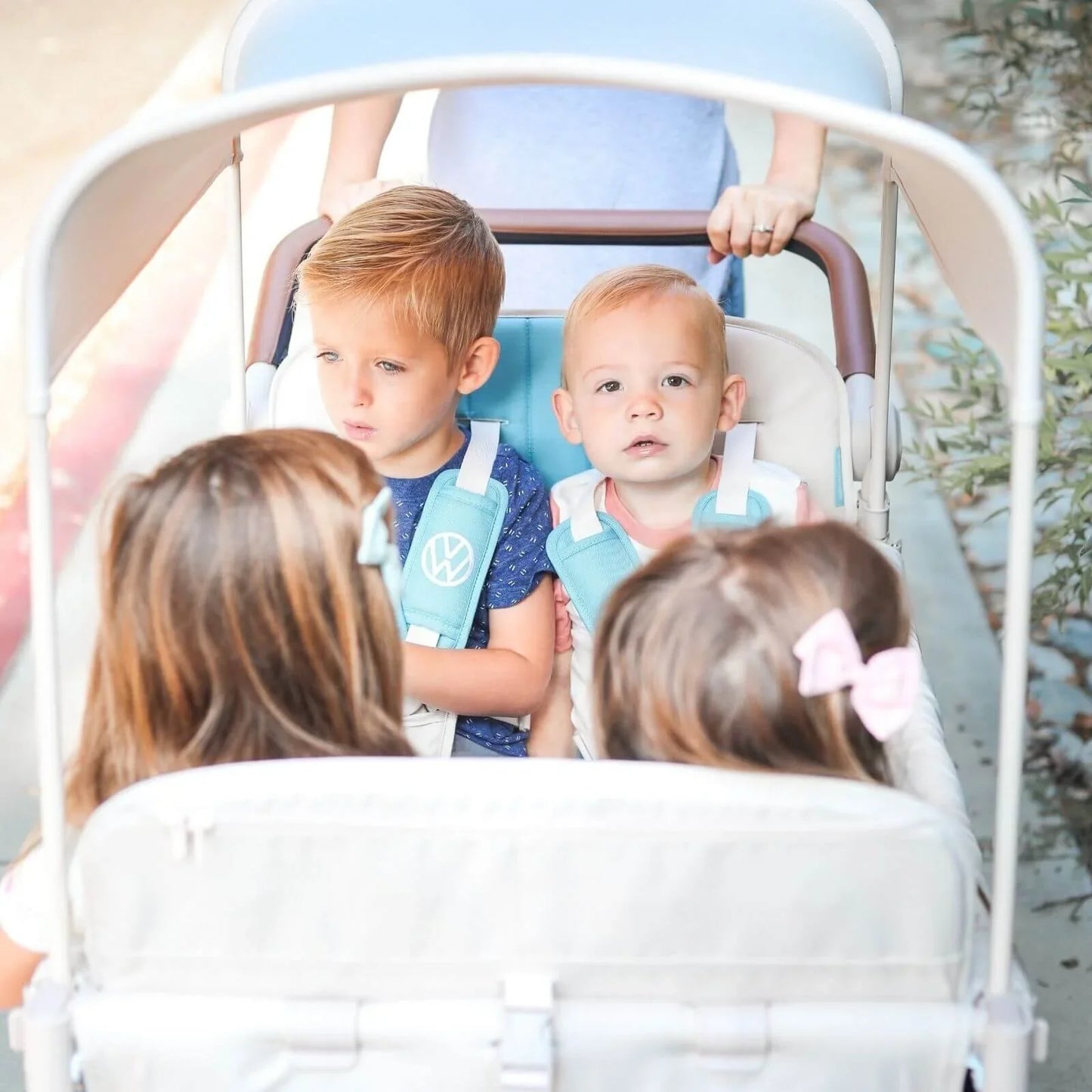 Wonderfold VW4 Volkswagen Stroller Wagon - Blue