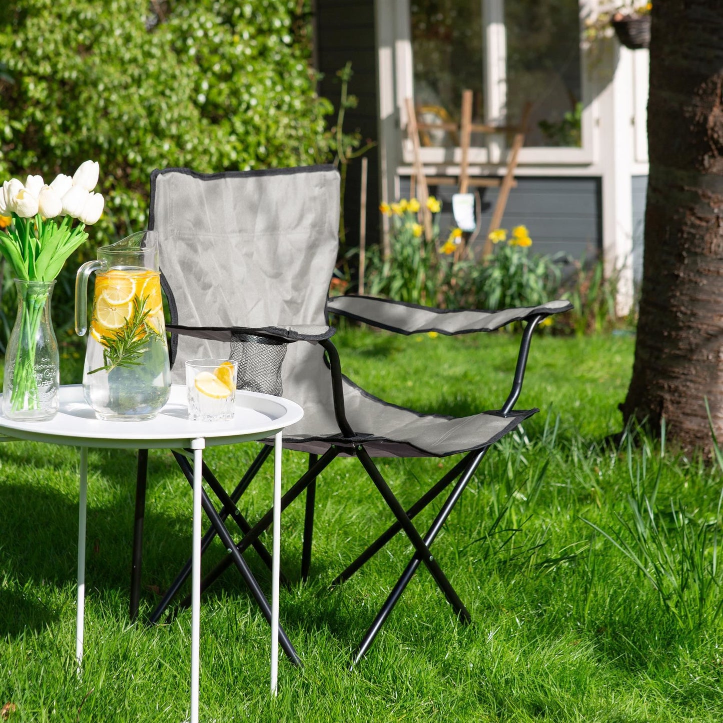Folding Canvas Camping Chair