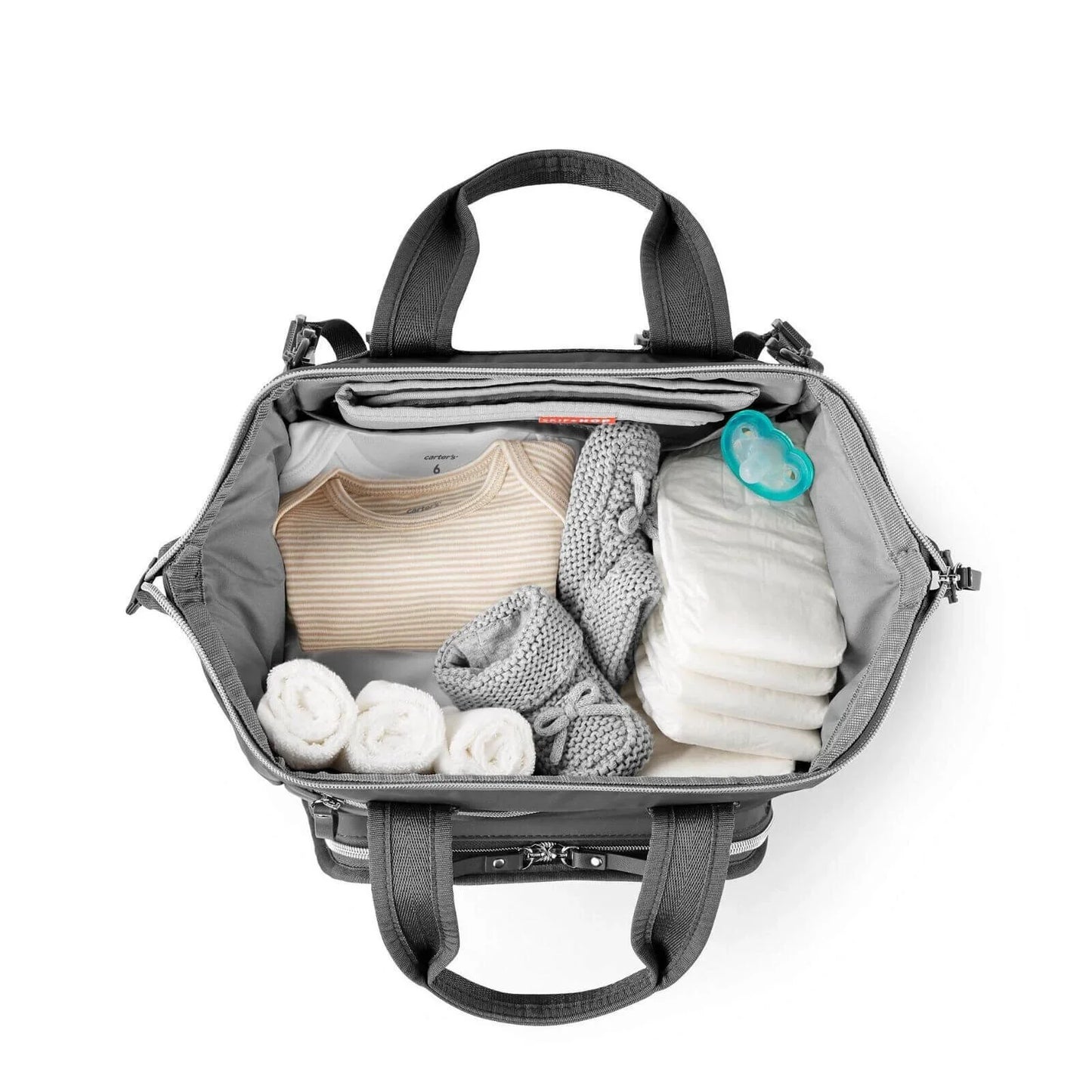 Skip Hop Main Frame Changing Backpack - Charcoal