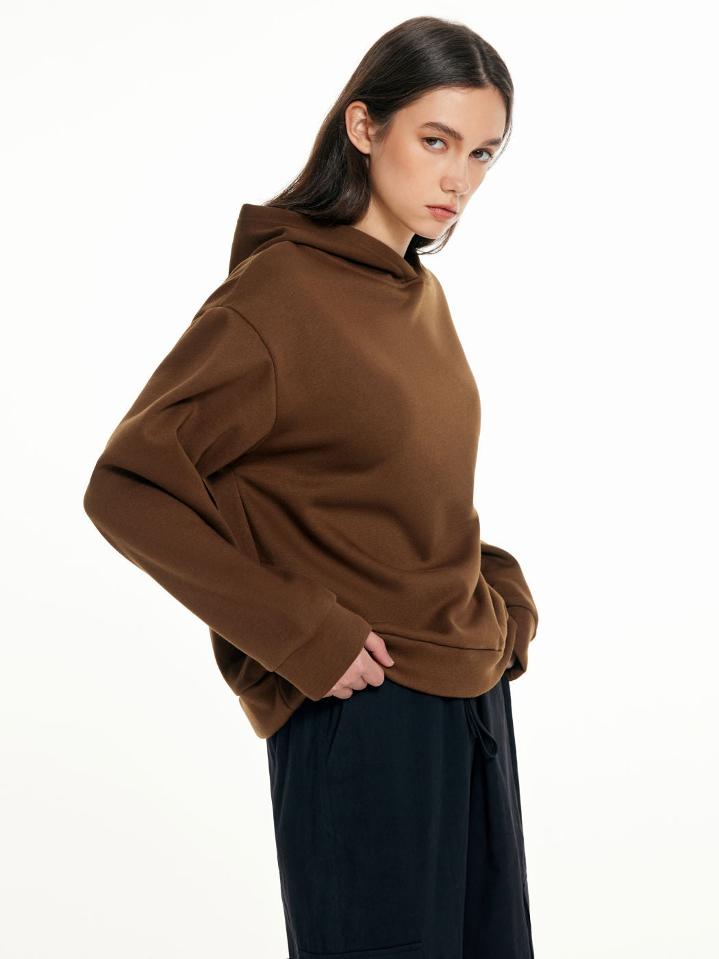 2023 Graphic Letters Print Hoodie – Casual Loose-Fit Long-Sleeved Pullover