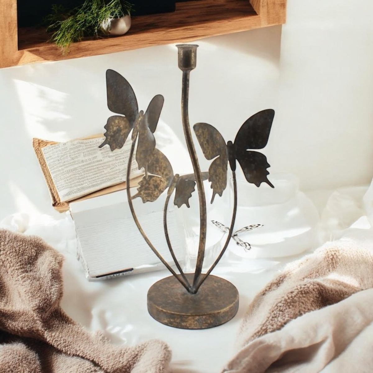 35CM METAL CANDLE HOLDER