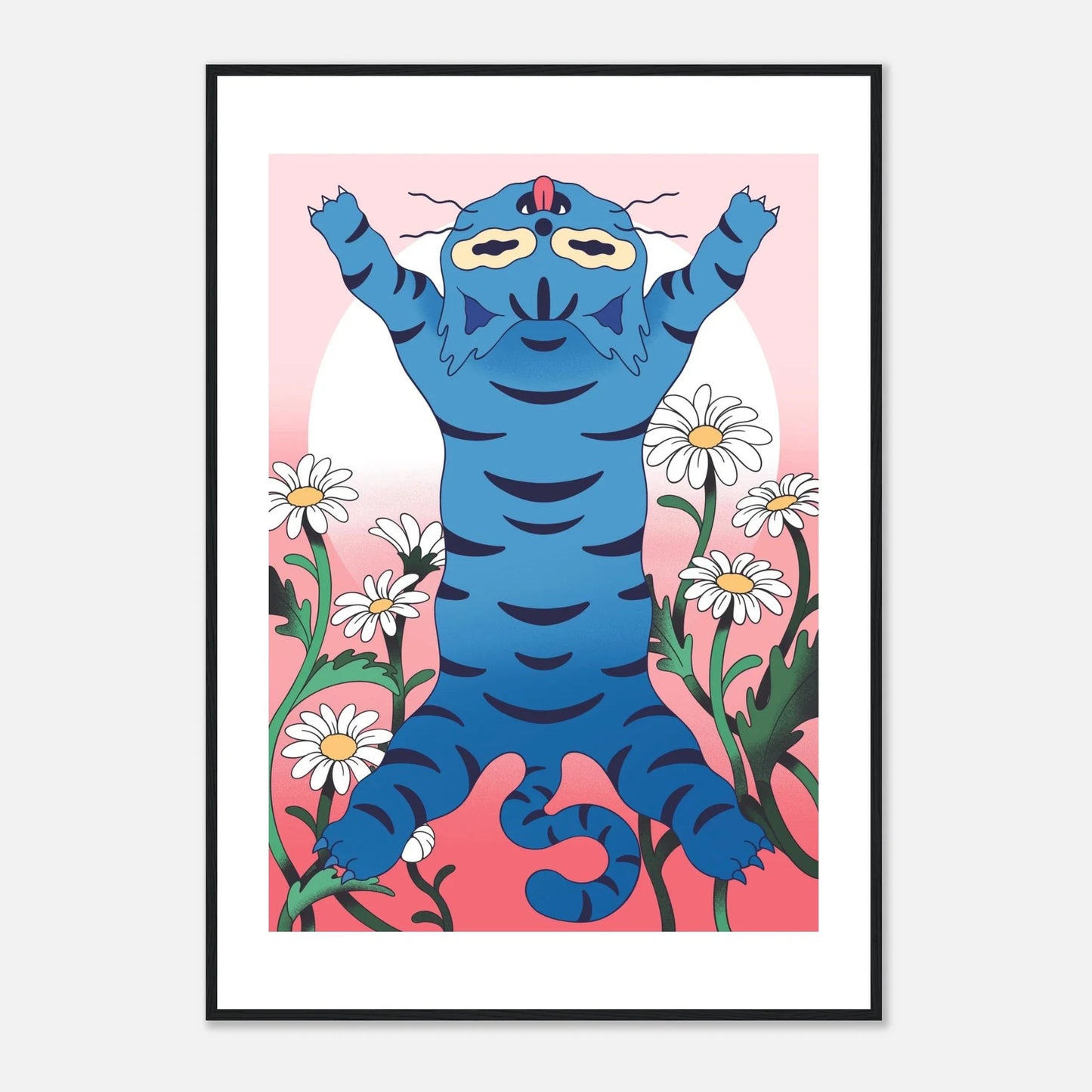 BOAT - 'Cat's Whole Life' Framed Print