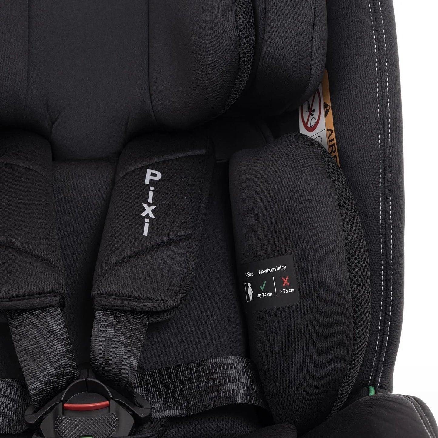 baby plus Pixi i-Size Group 0+/1/2/3 (Birth to 12 Years) Car Seat - Black