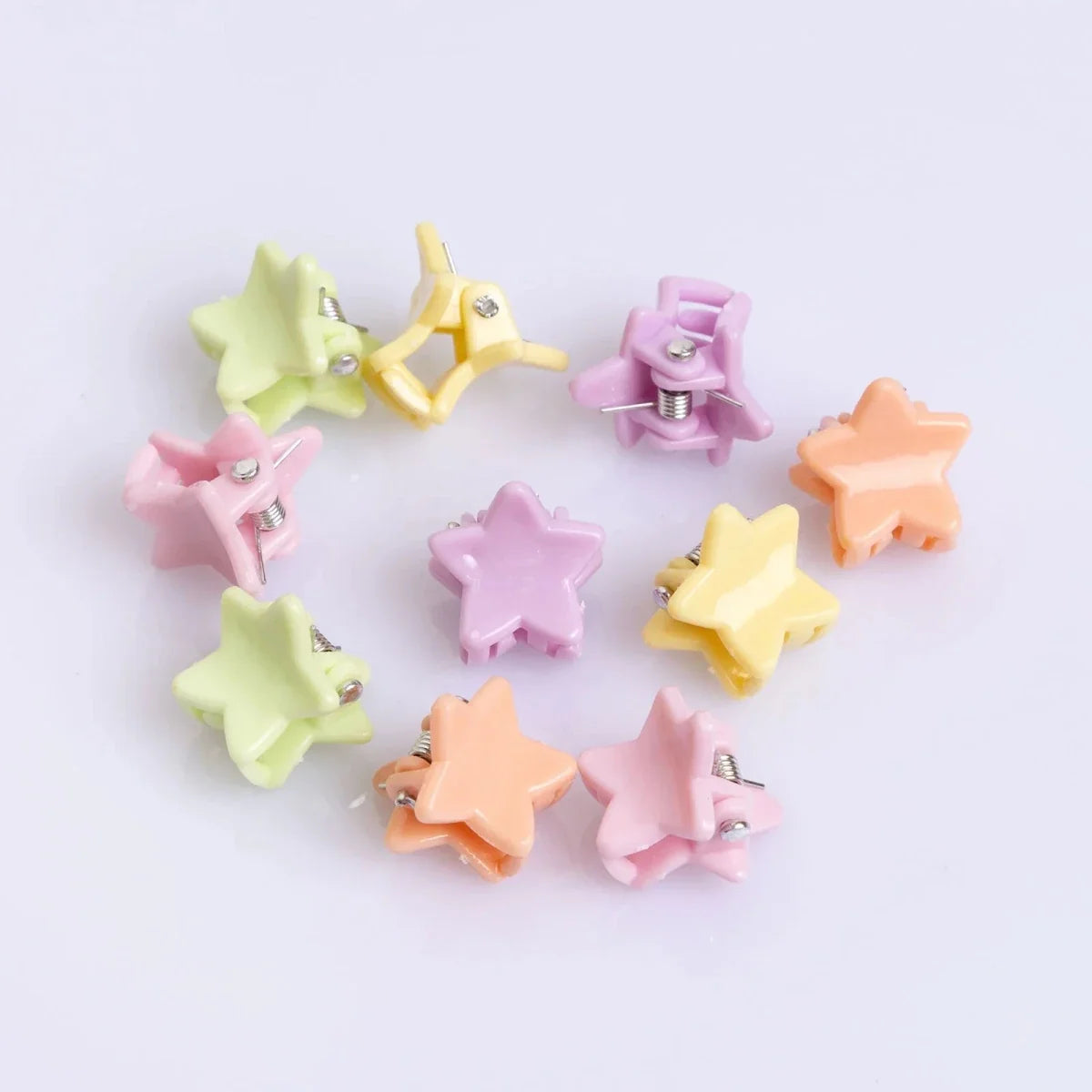HelloBaby Hair Clips Girls - Mixcolor Printed