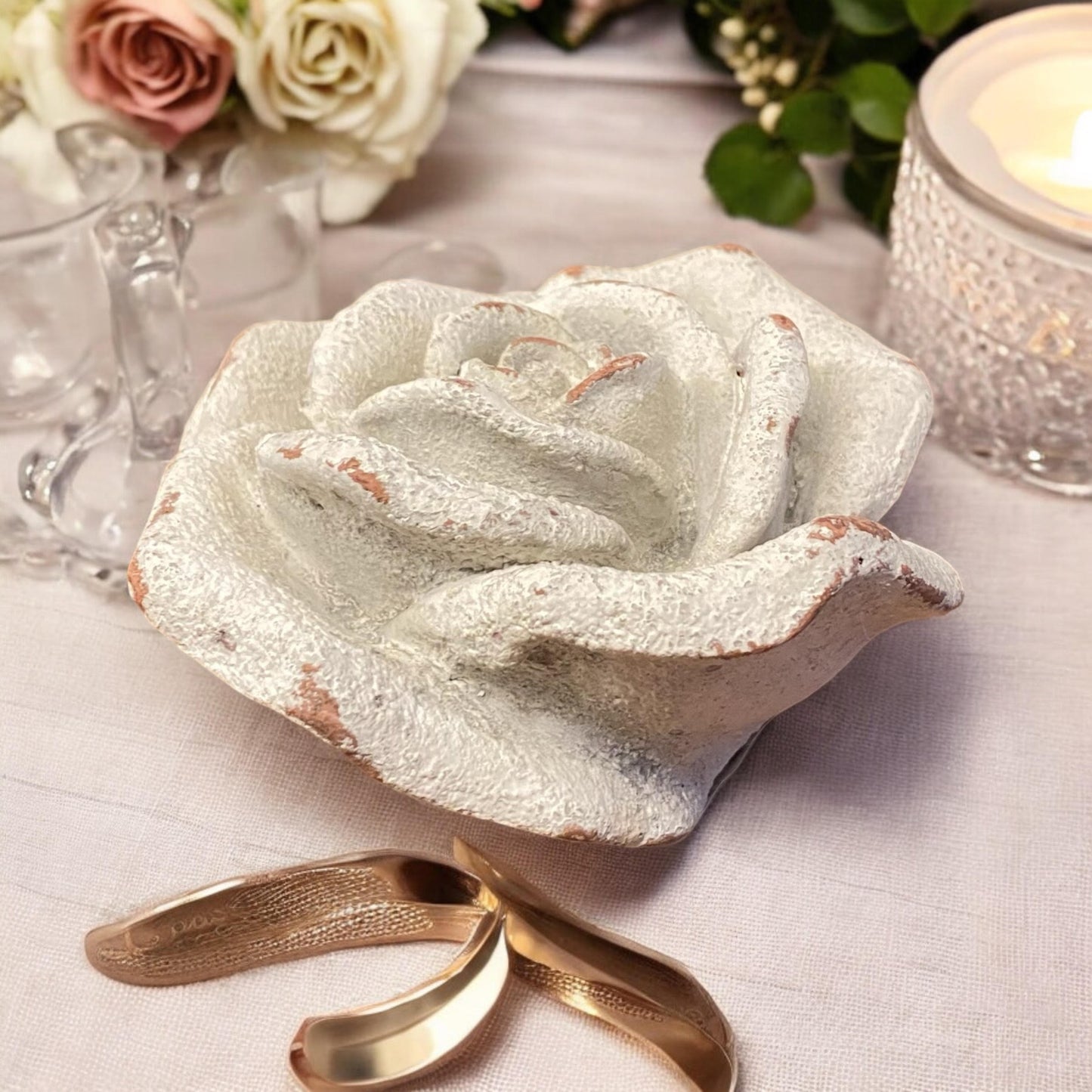 15CM RESIN FLOWER