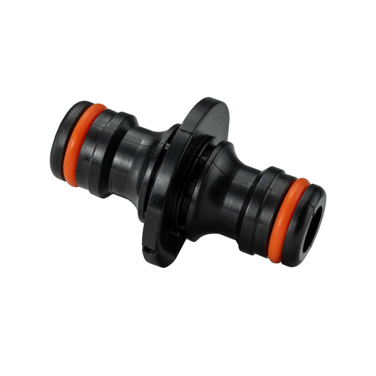 Two Way Connector Male Snap-On Joiner, Orange/Black, Bradas