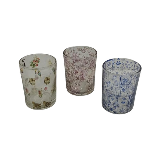 10CM GLASS VOTIVE