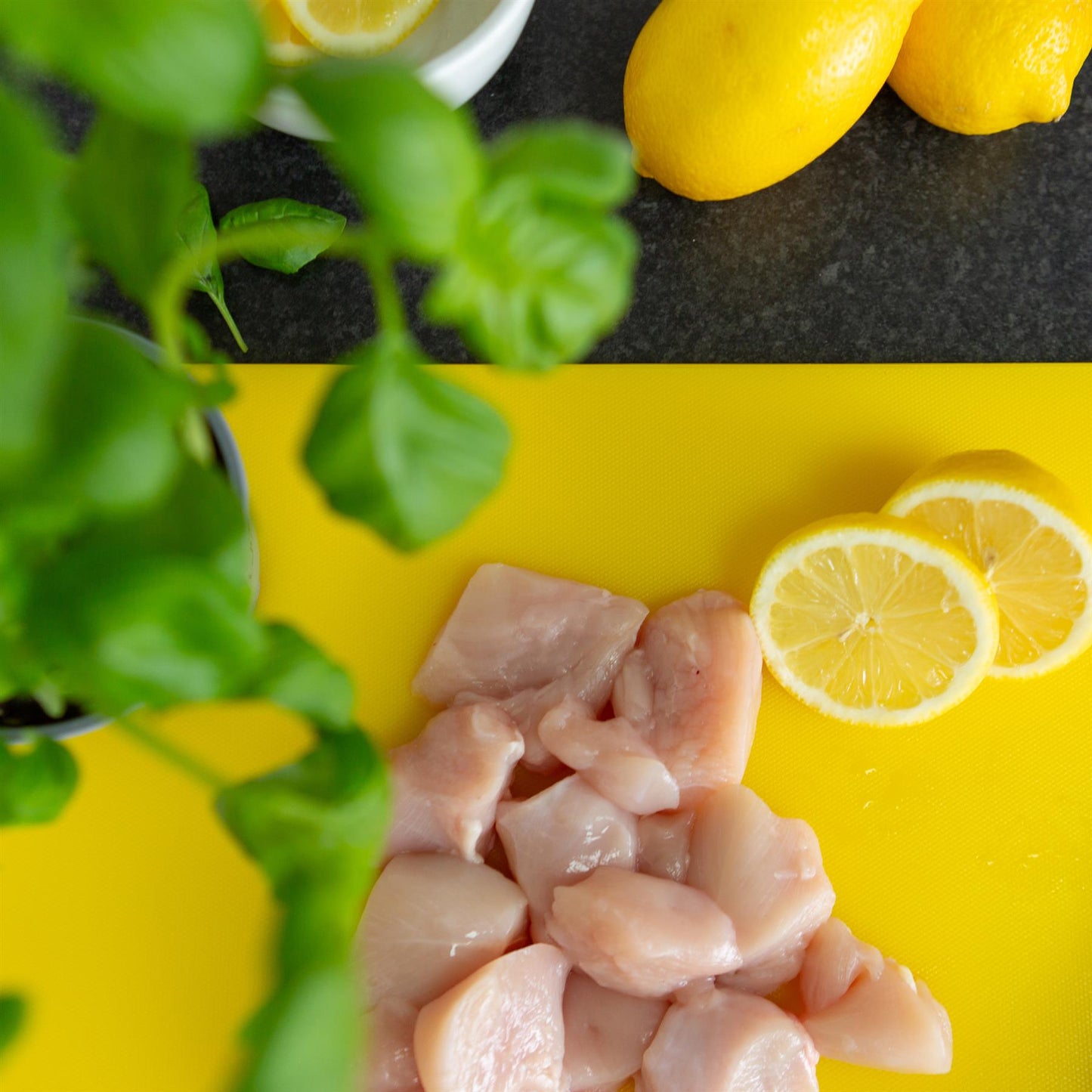 45cm x 30cm Plastic Chopping Board