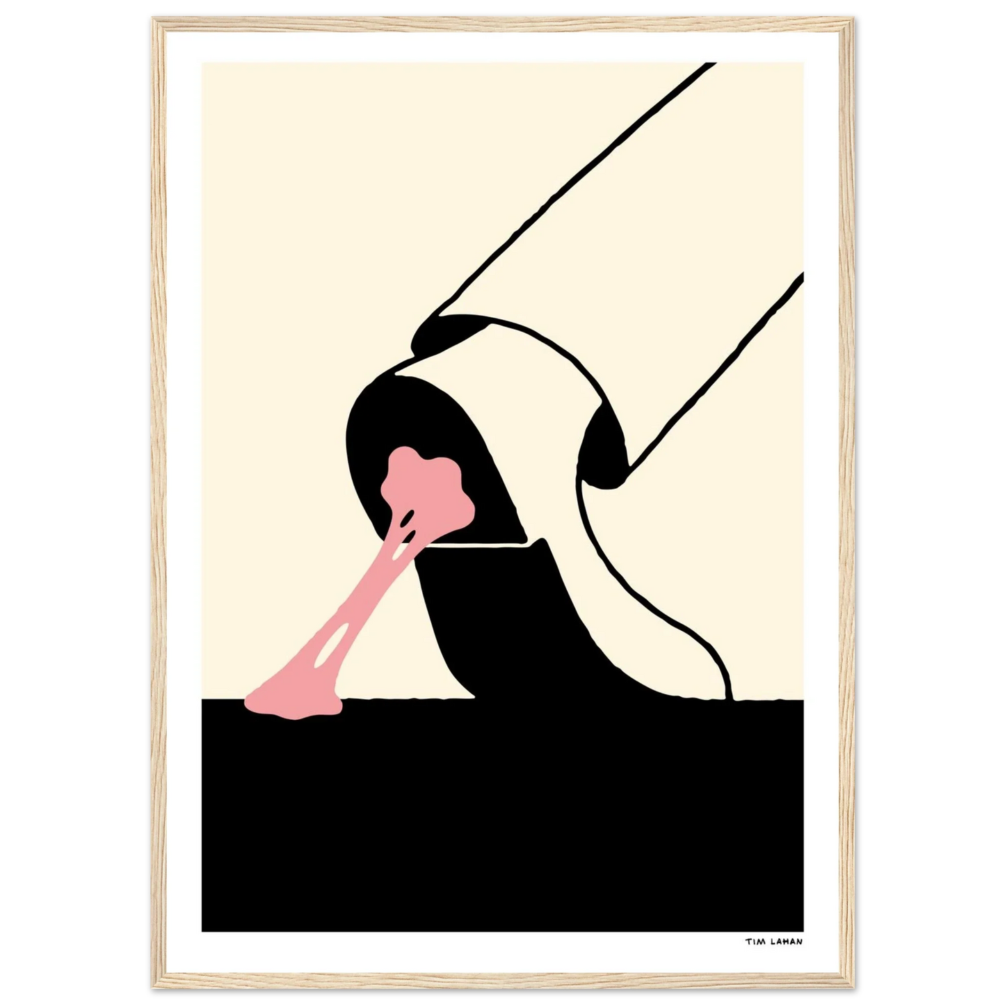 Tim Lahan - 'Stuck' Framed Print