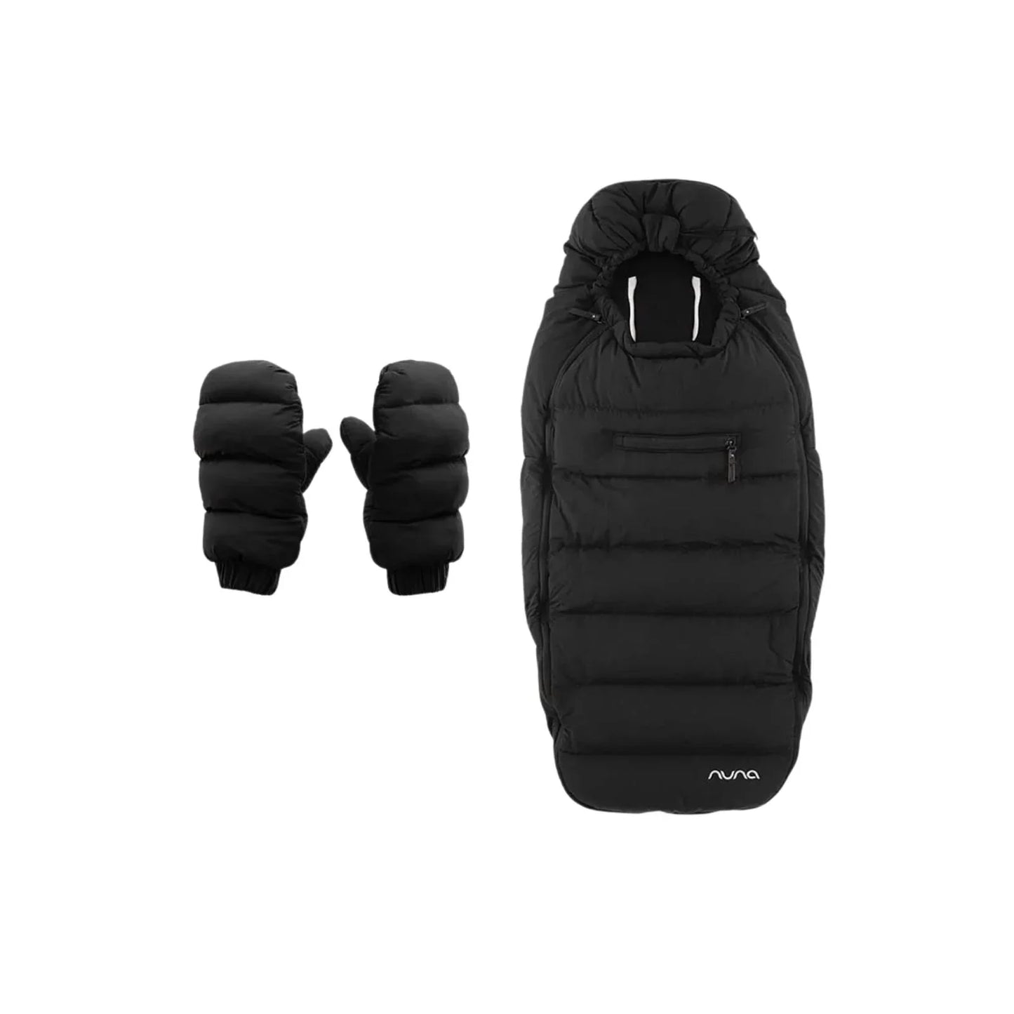Nuna Winter Stroller Footmuff Set - Caviar