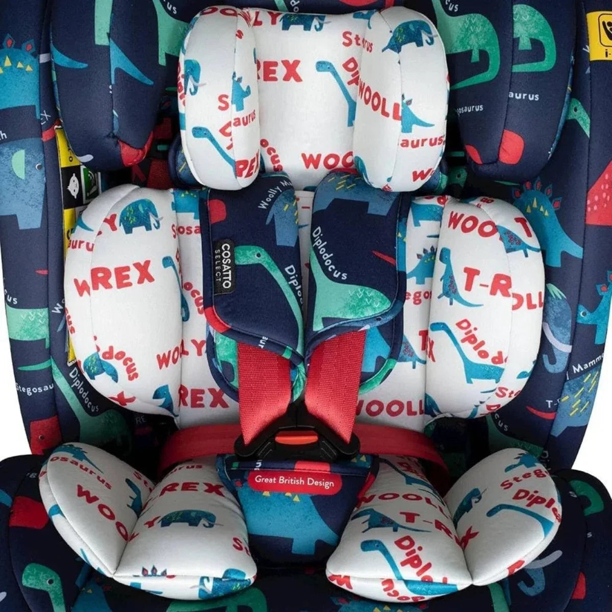 Cosatto Get Set Grow i-Size 360 Car Seat - D Is For Dino