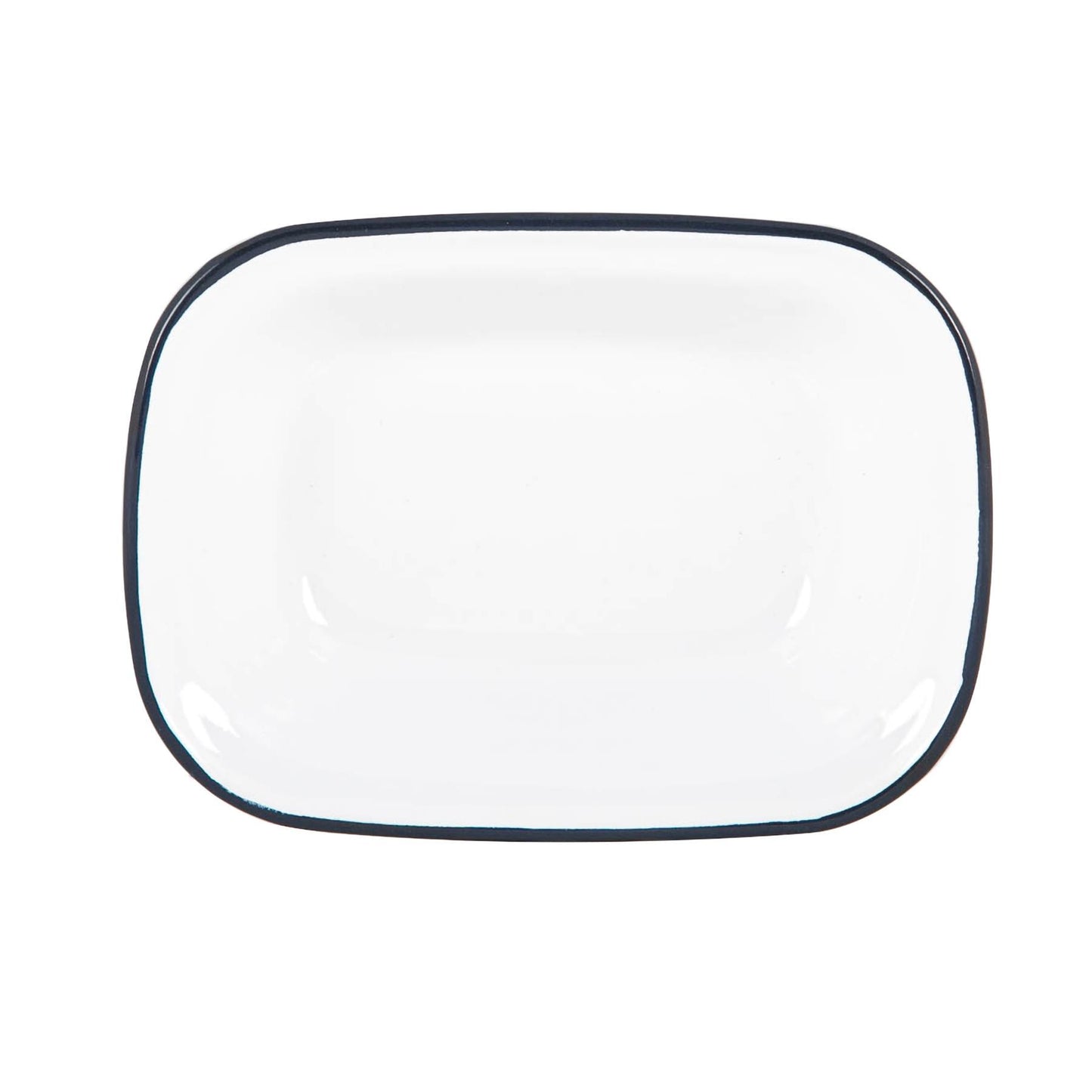 20cm White Enamel Pie Dish