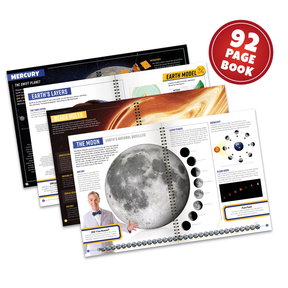 Abacus Brands Bill Nye's VR Space Lab — VR Space STEM Kit for Kids (2025 Edition)