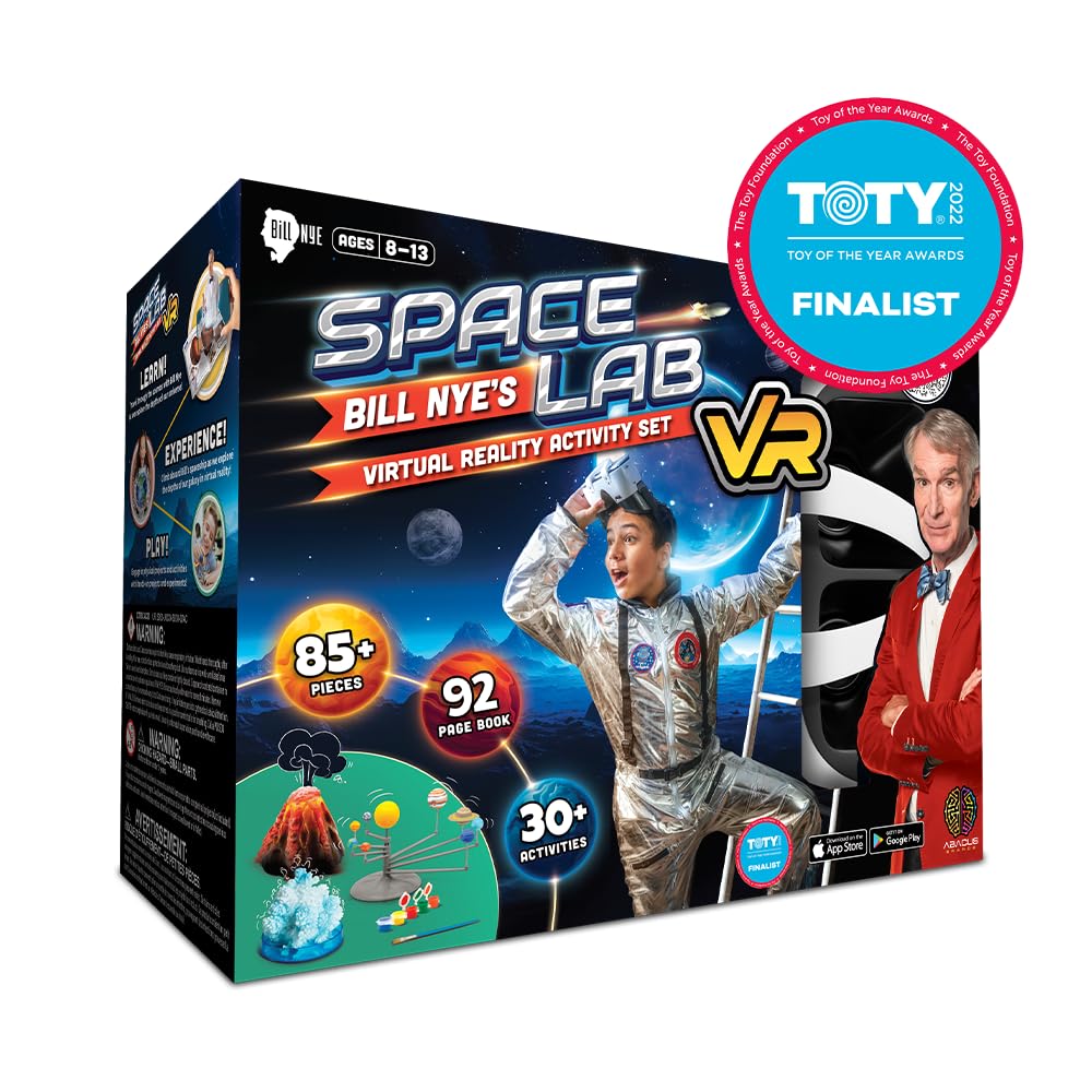 Abacus Brands Bill Nye's VR Space Lab — VR Space STEM Kit for Kids (2025 Edition)