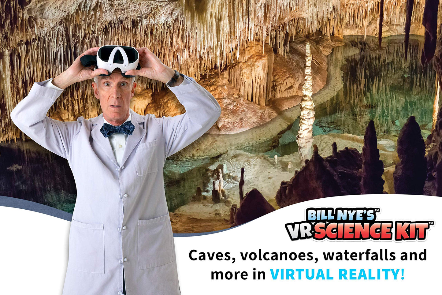 Abacus Brands Bill Nye VR Science Kit - Immersive VR STEM Learning for Kids 8+