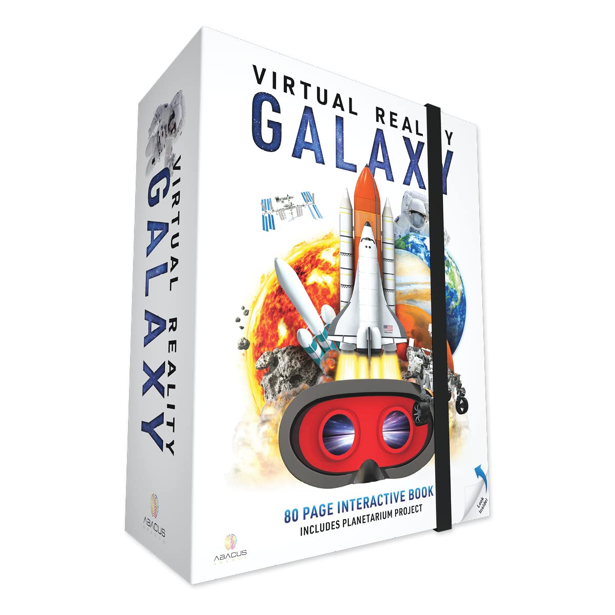Abacus Brands Virtual Reality Galaxy Gift Box: Illustrated VR Book & STEM Learning Set