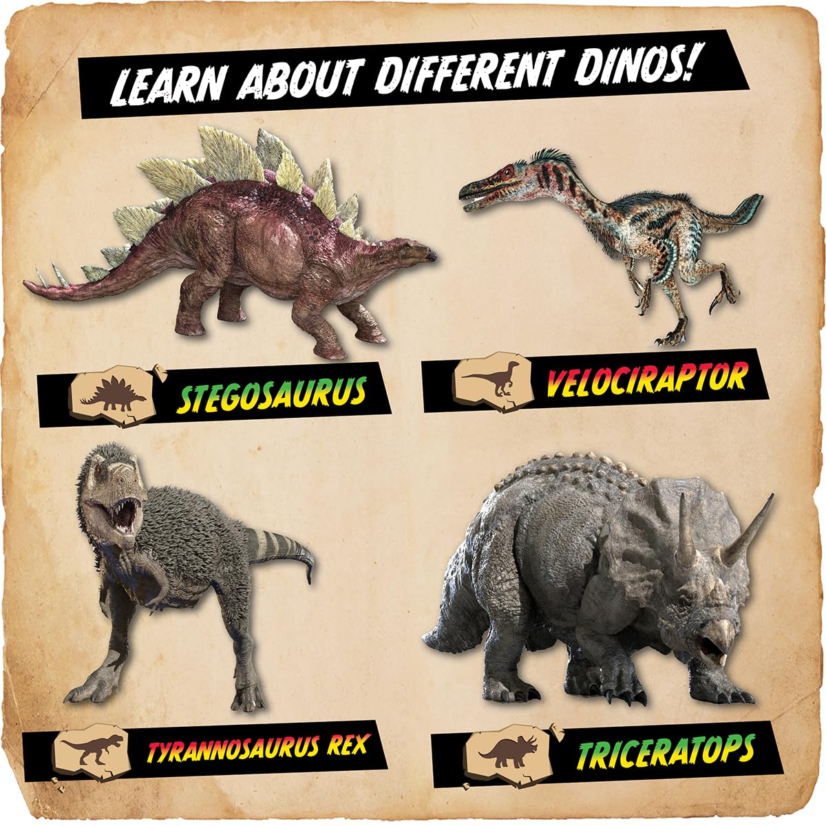 Abacus Brands STEAM Dino Dig VR Kit – Virtual Reality Dinosaur Science for Kids 8+