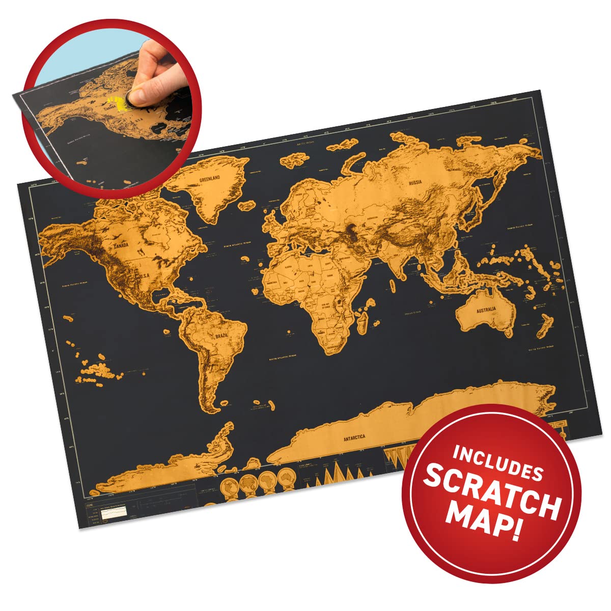 Abacus Brands VR World Atlas Gift Box – Illustrated Interactive Atlas & STEM Learning (Ages 8+)