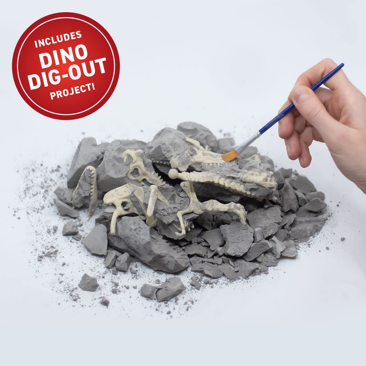 Abacus Brands Virtual Reality Dinosaurs Gift Box — Interactive VR Book & STEM Learning for Ages 8+