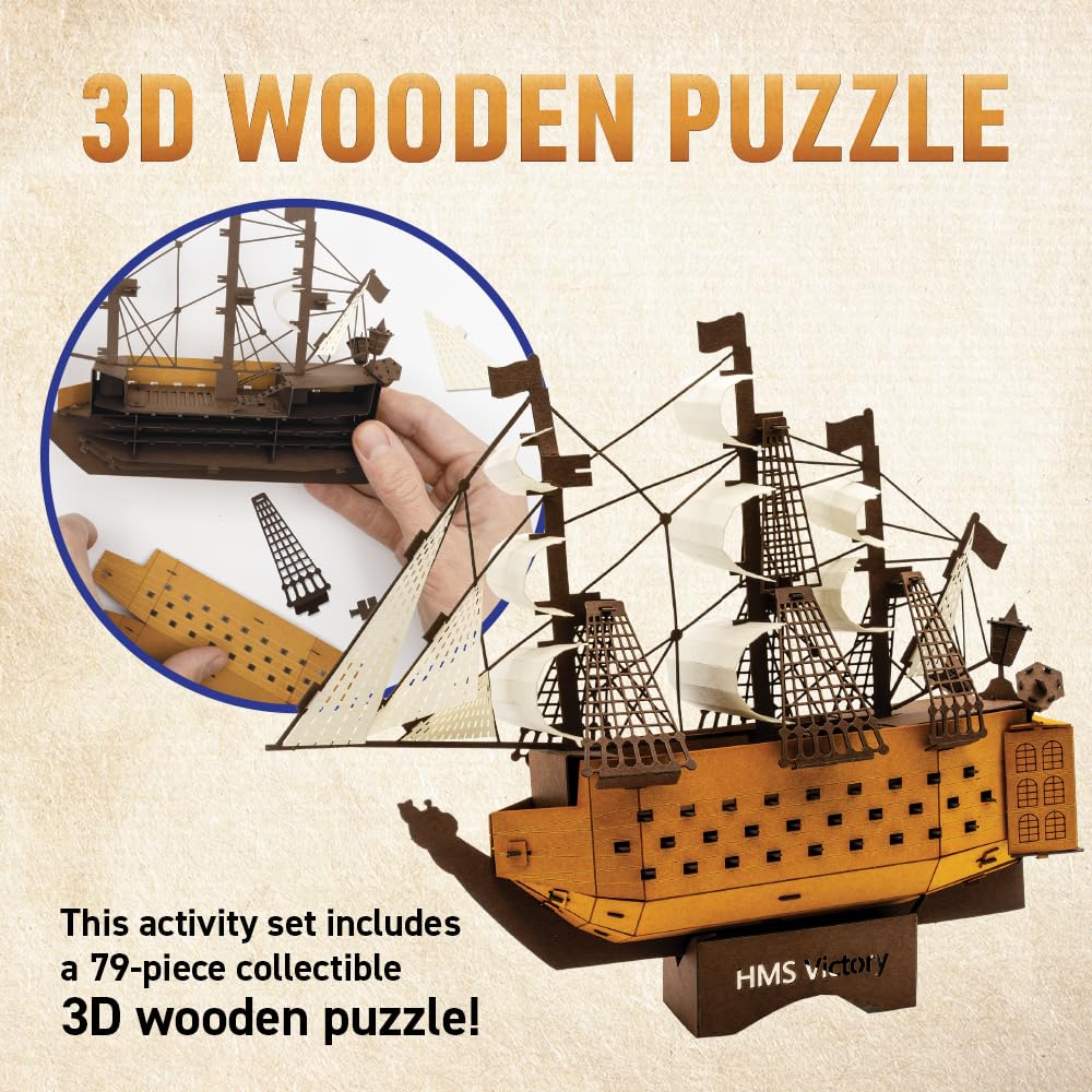 Abacus Brands VR History! Illustrated Interactive VR Book & STEM Activity Set for Ages 8+