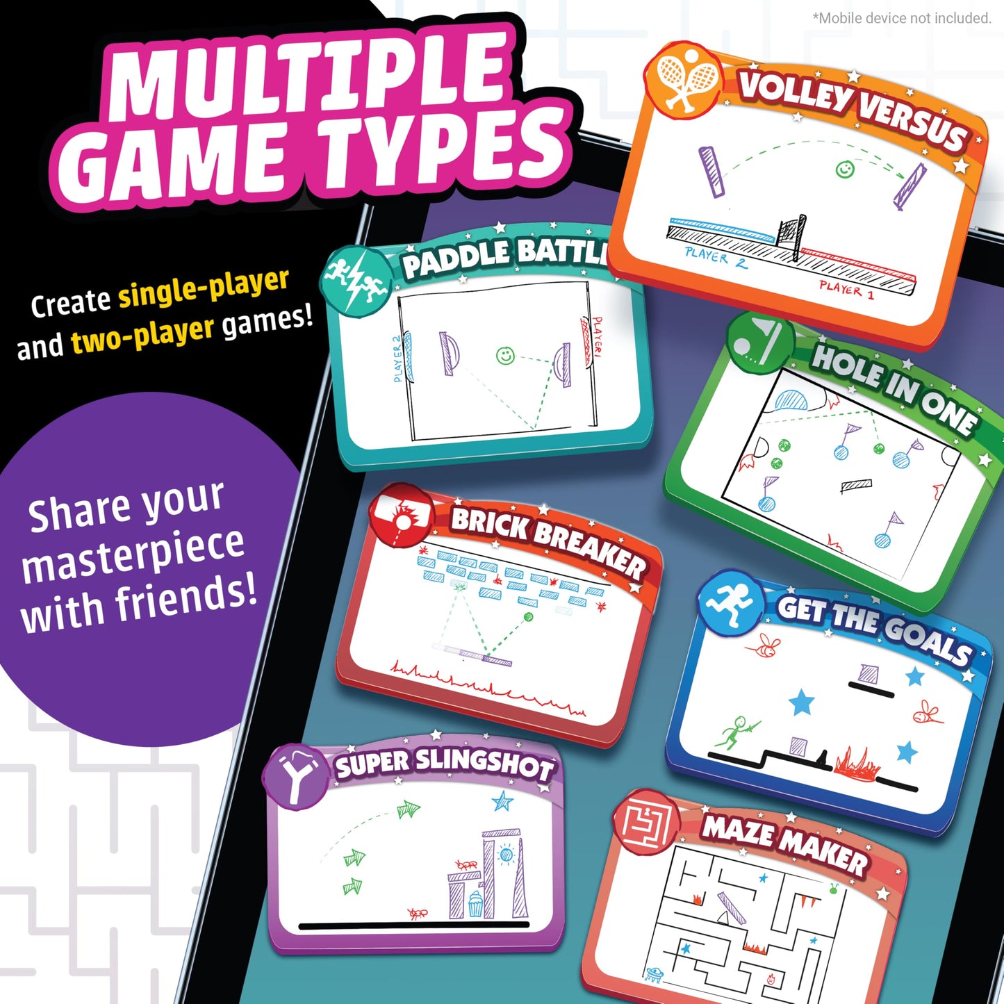 Pixicade Special Animation Edition — Turn Drawings Into Playable Games with Alan Becker | Abacus Brands