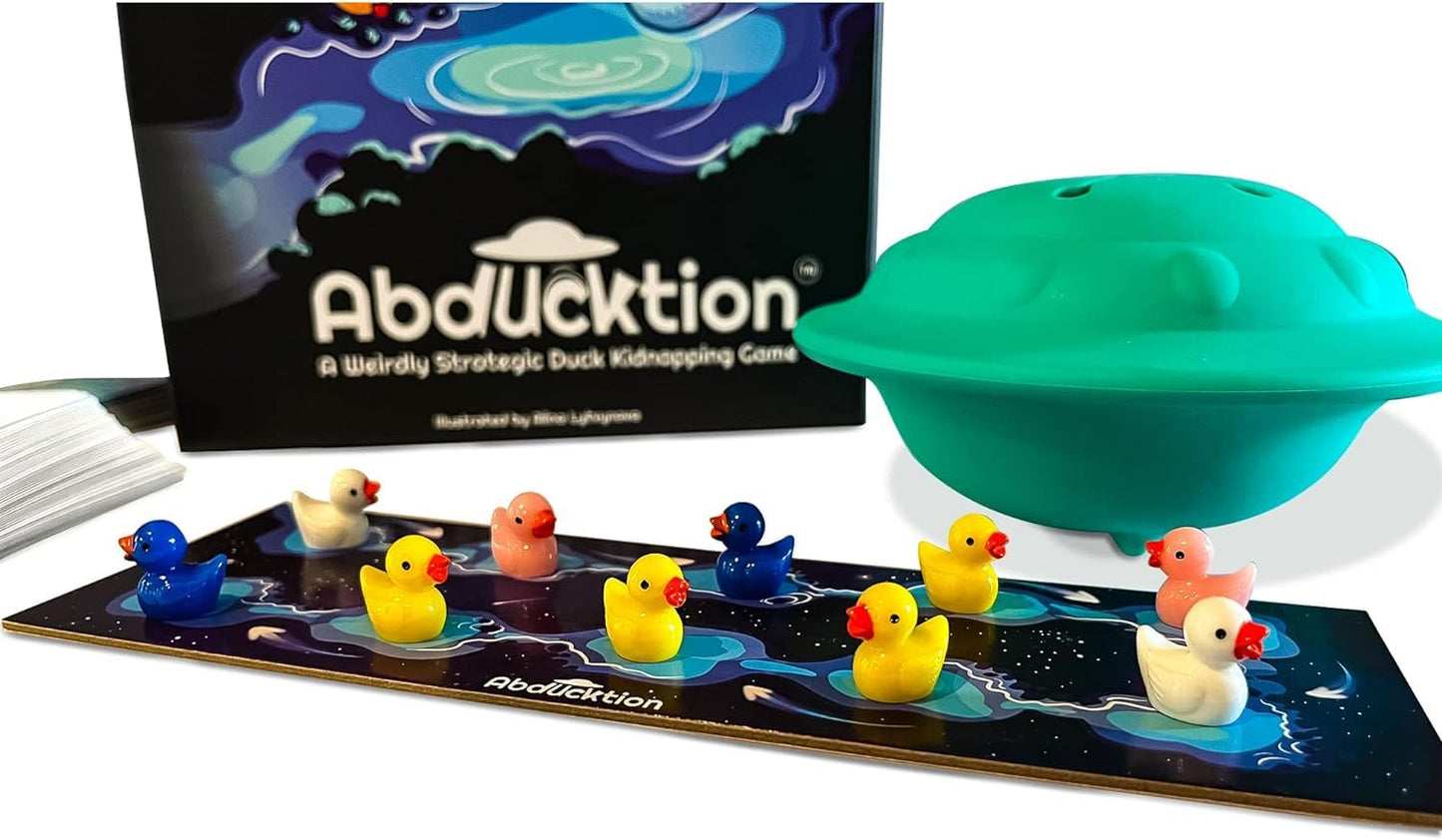 Abducktion - Weirdly Strategic Duck Kidnapping Game for 2-4 Players