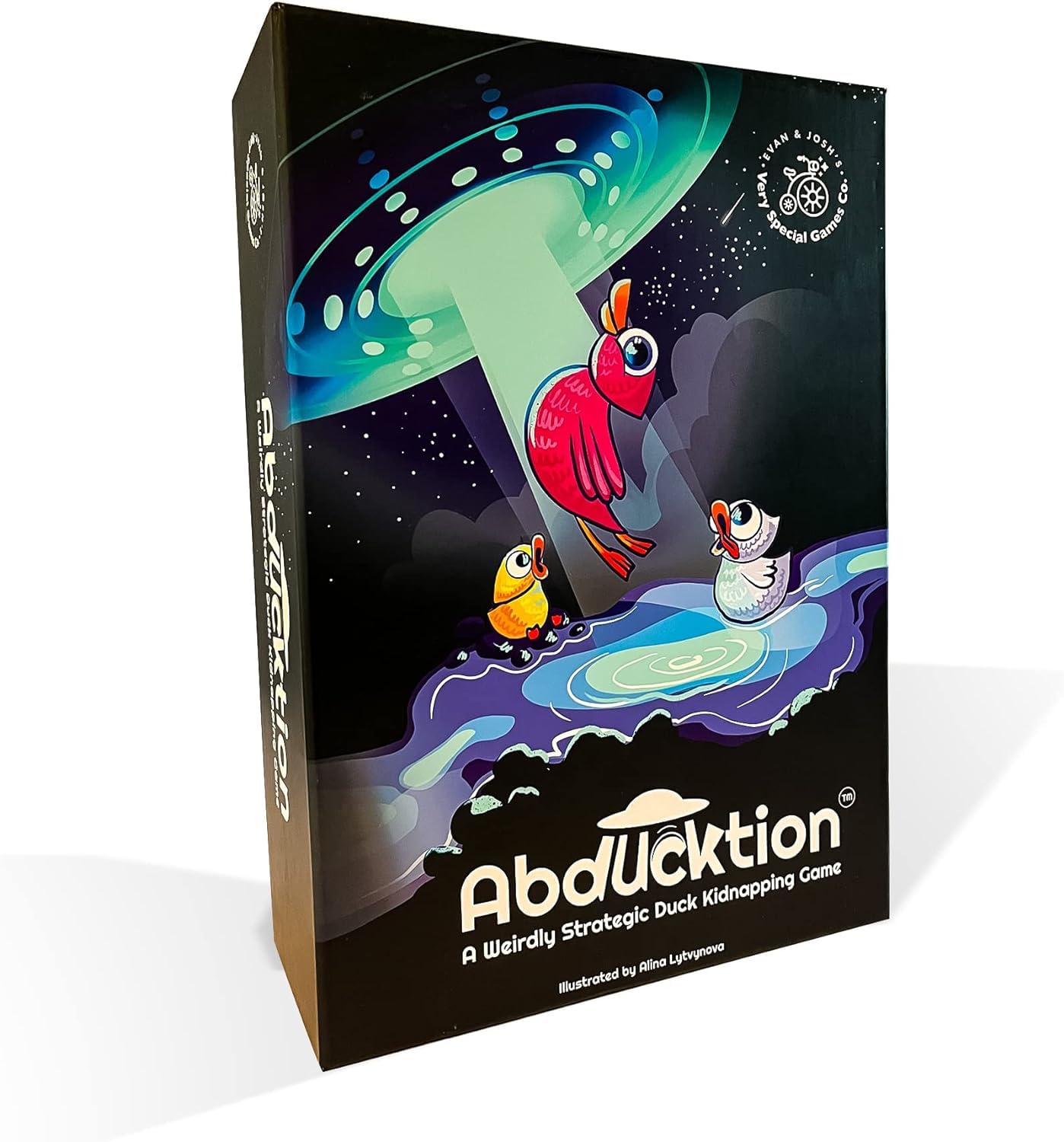 Abducktion Bundle Base + IntergalacDuck Expansion – 2-6 Players, 25-30 Min