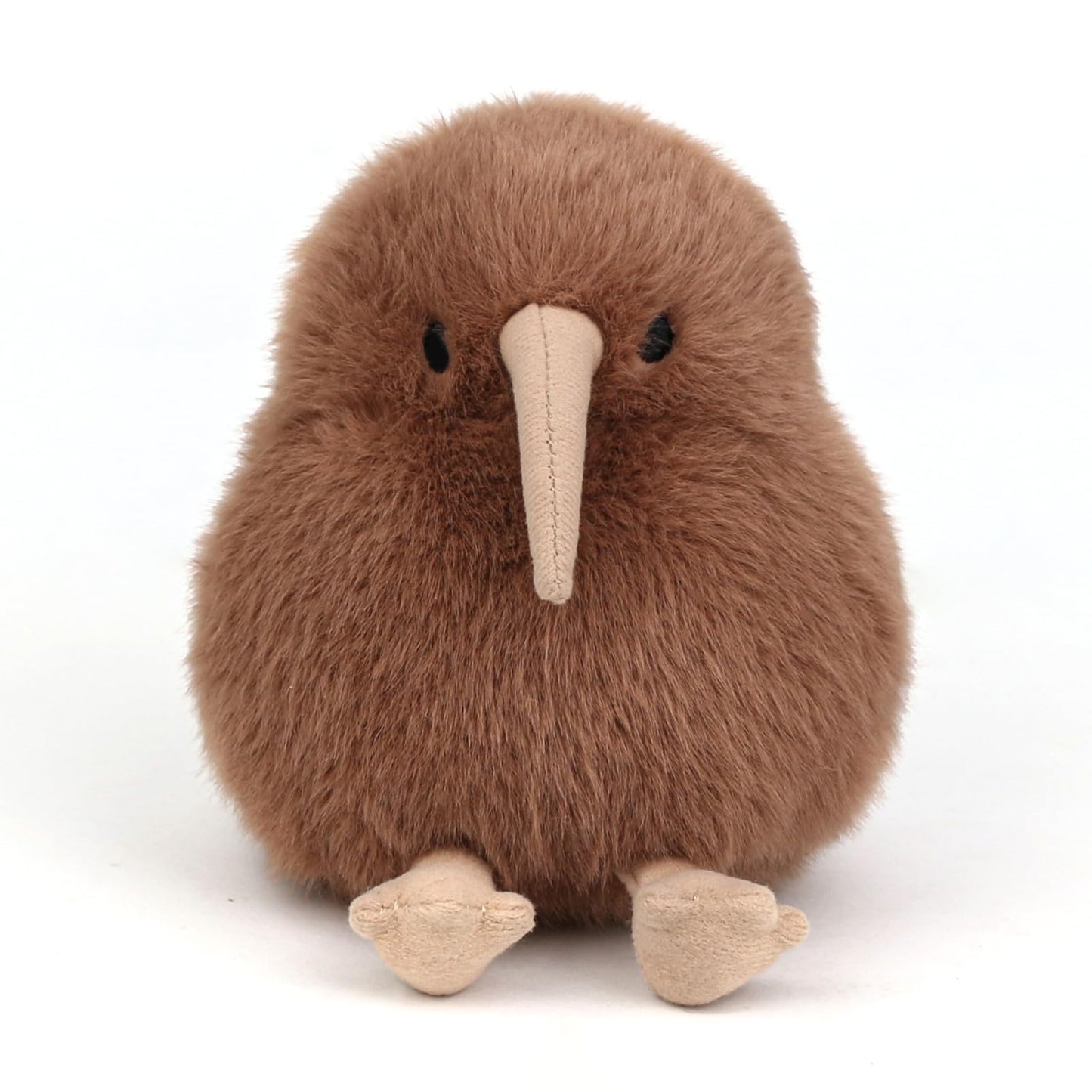 ABEARCAR Kiwi Plush Bird 4.5-Inch Realistic Stuffed Animal Gift