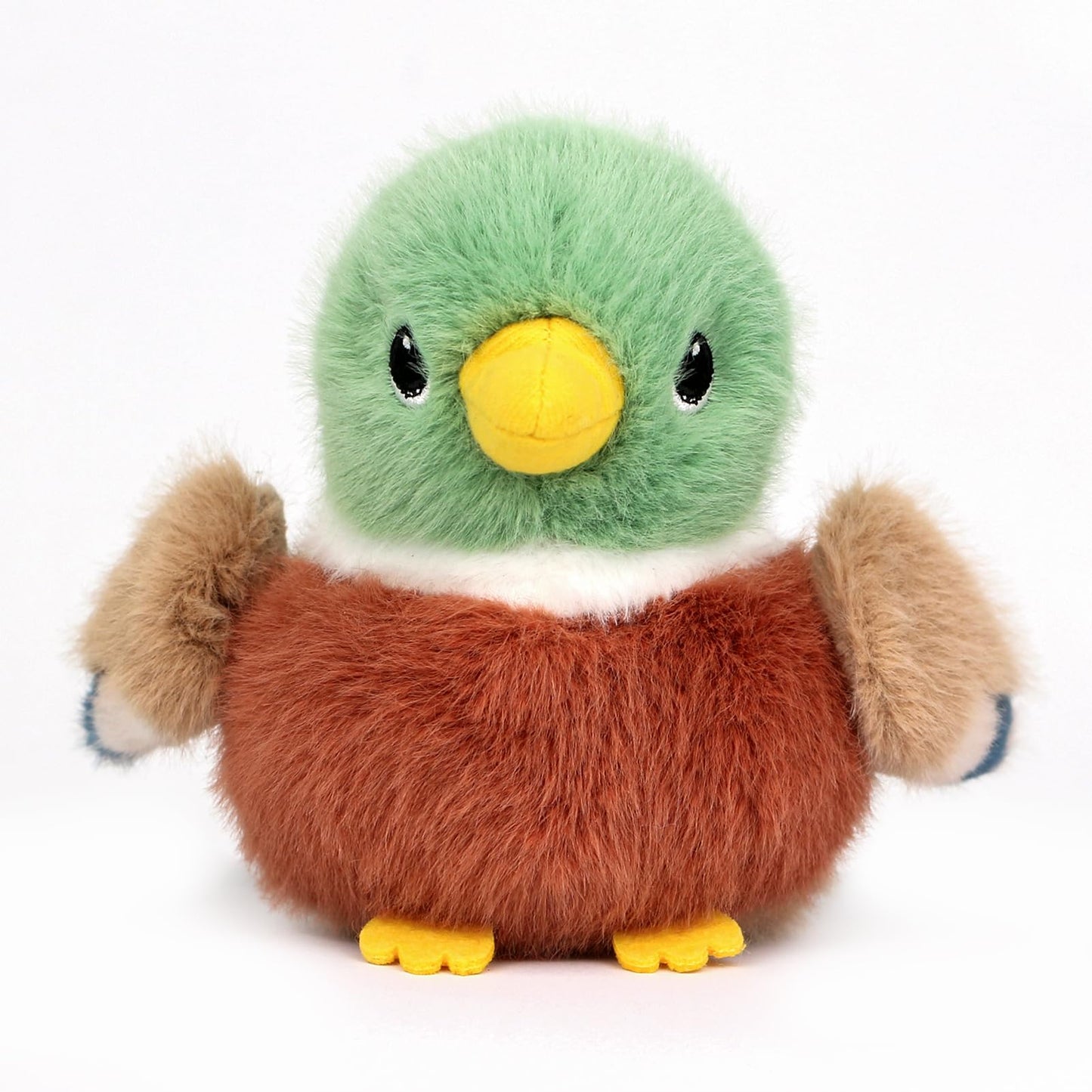 ABEARCAR Mallard Duck Stuffed Animal – 4.7-Inch Realistic Plush Toy, Cute Gift for Kids & Friends
