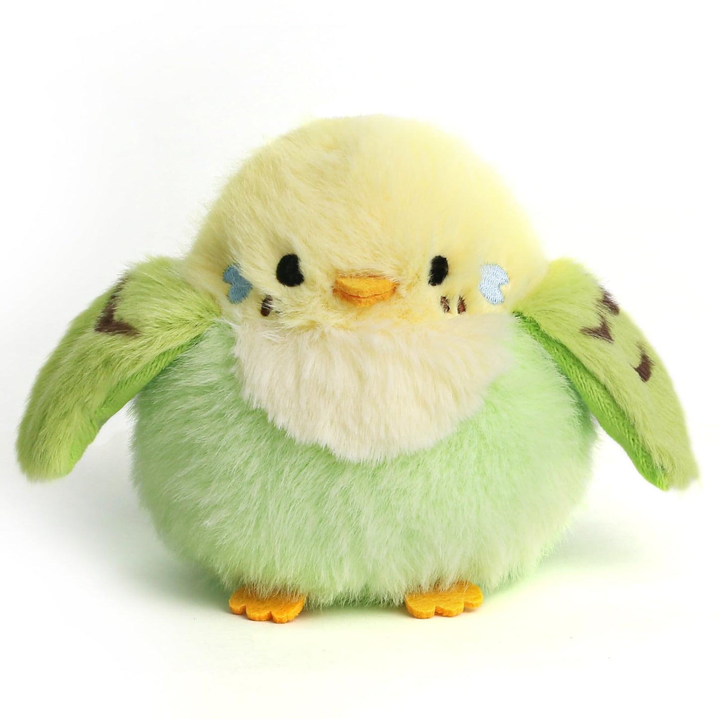ABEARCAR 3.9-Inch Parakeet Plush Toy | Portable Bird Plush Gift Pendant