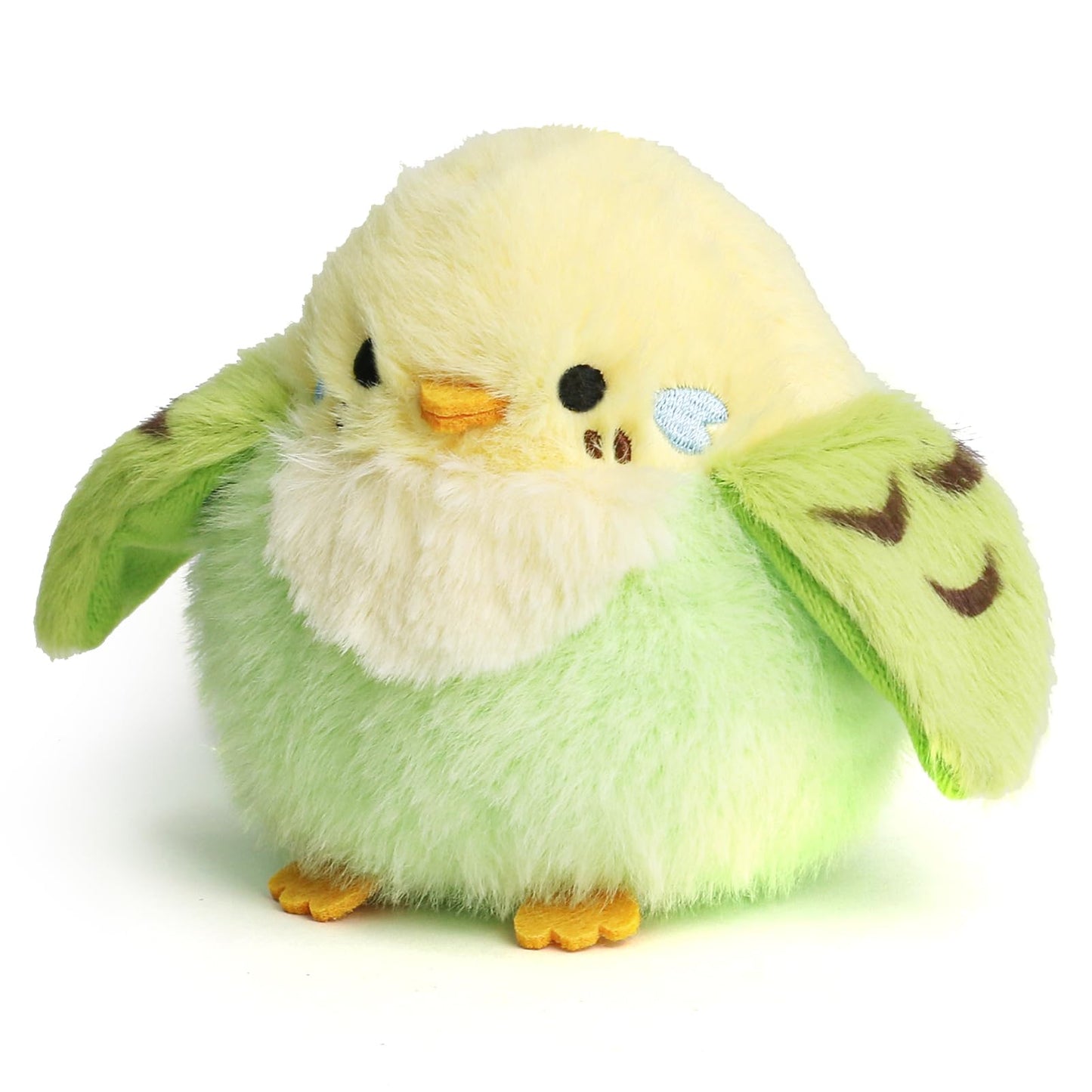 ABEARCAR 3.9-Inch Parakeet Plush Toy | Portable Bird Plush Gift Pendant