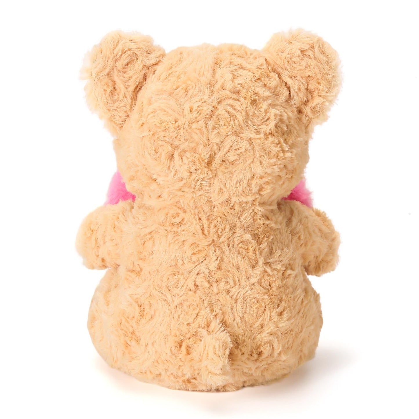 ABEARCAR Teddy Bear Plush with Pink Heart – 20cm Gift for Kids, Girlfriend, Mom