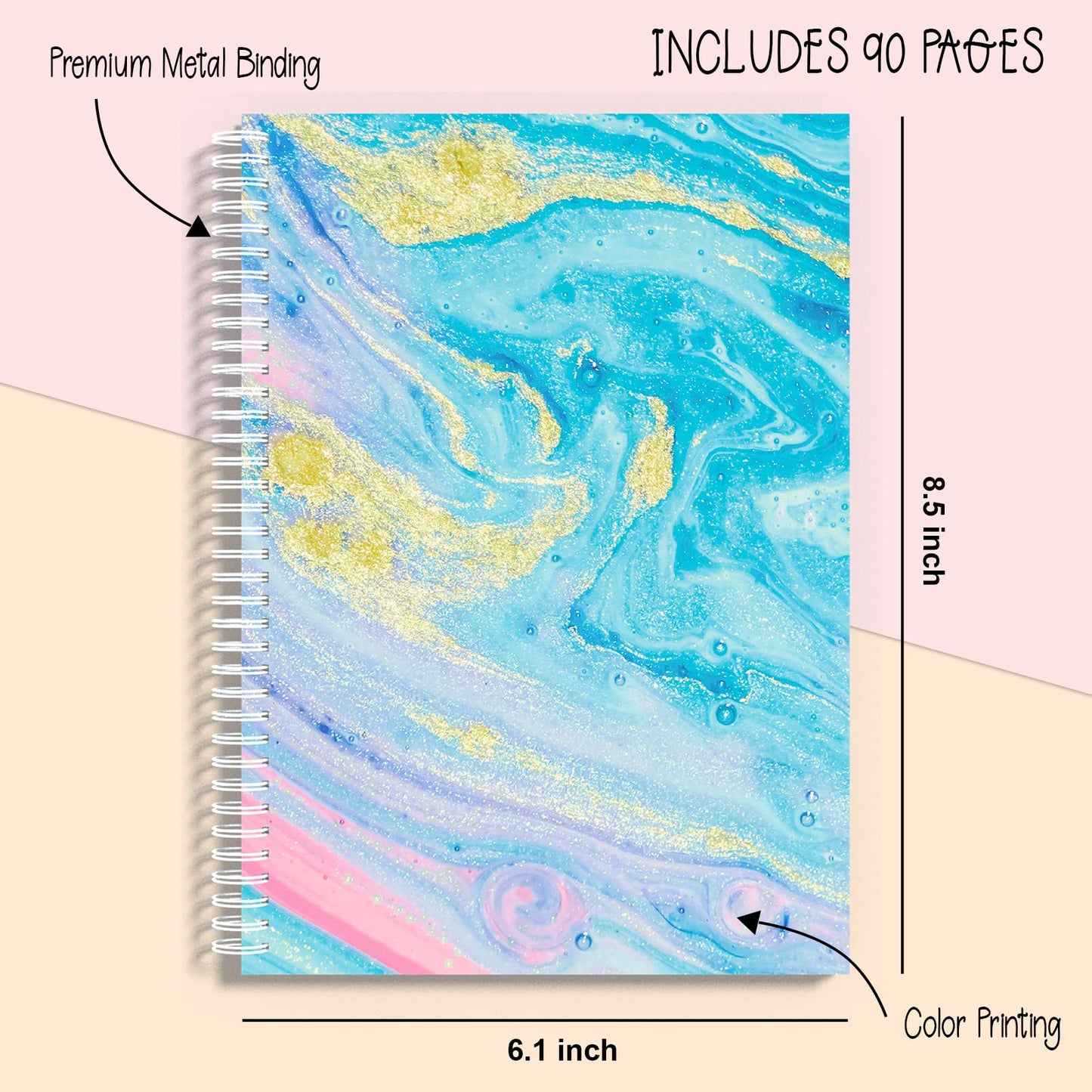 ABERLLS DIY Journal Kit for Girls | Tween Scrapbook & Journal Set