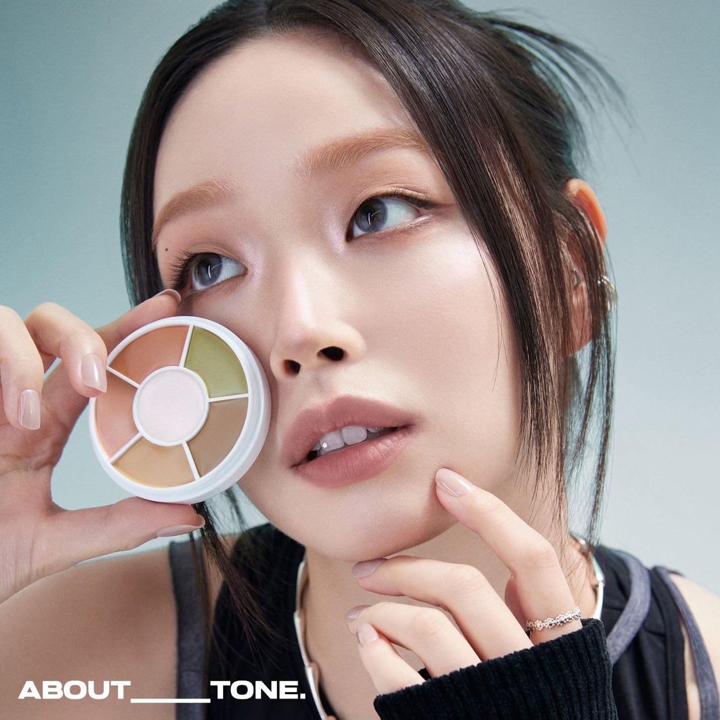 ABOUT TONE All-In-One Palette: Concealer, Corrector, Contour, and Highlighter