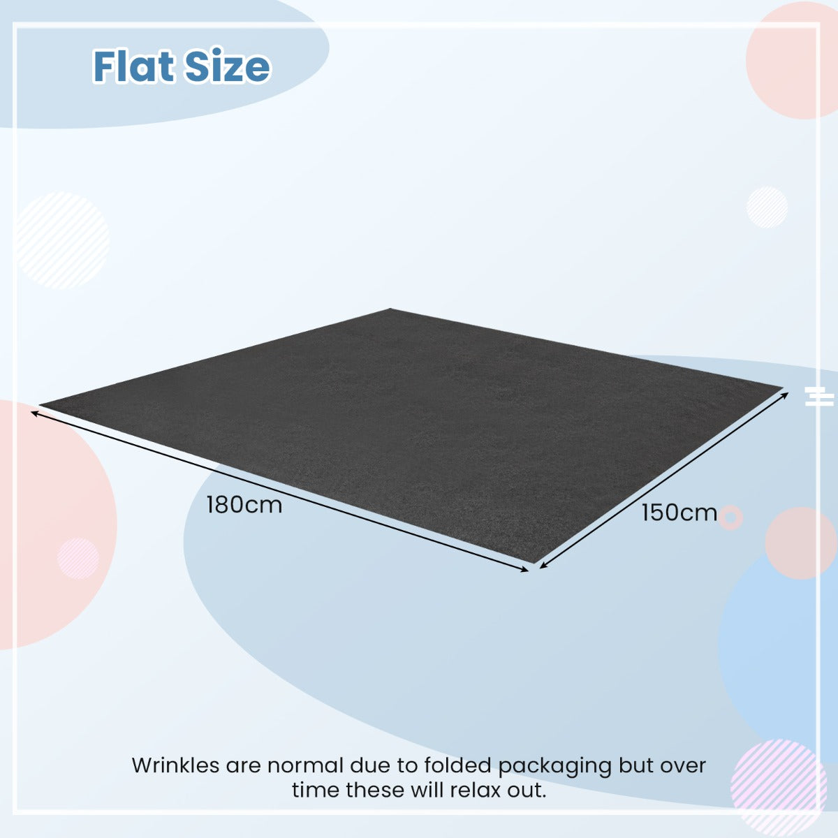 Absorbent Oil Spill Parking Mat Includes Double Sided Tape-L