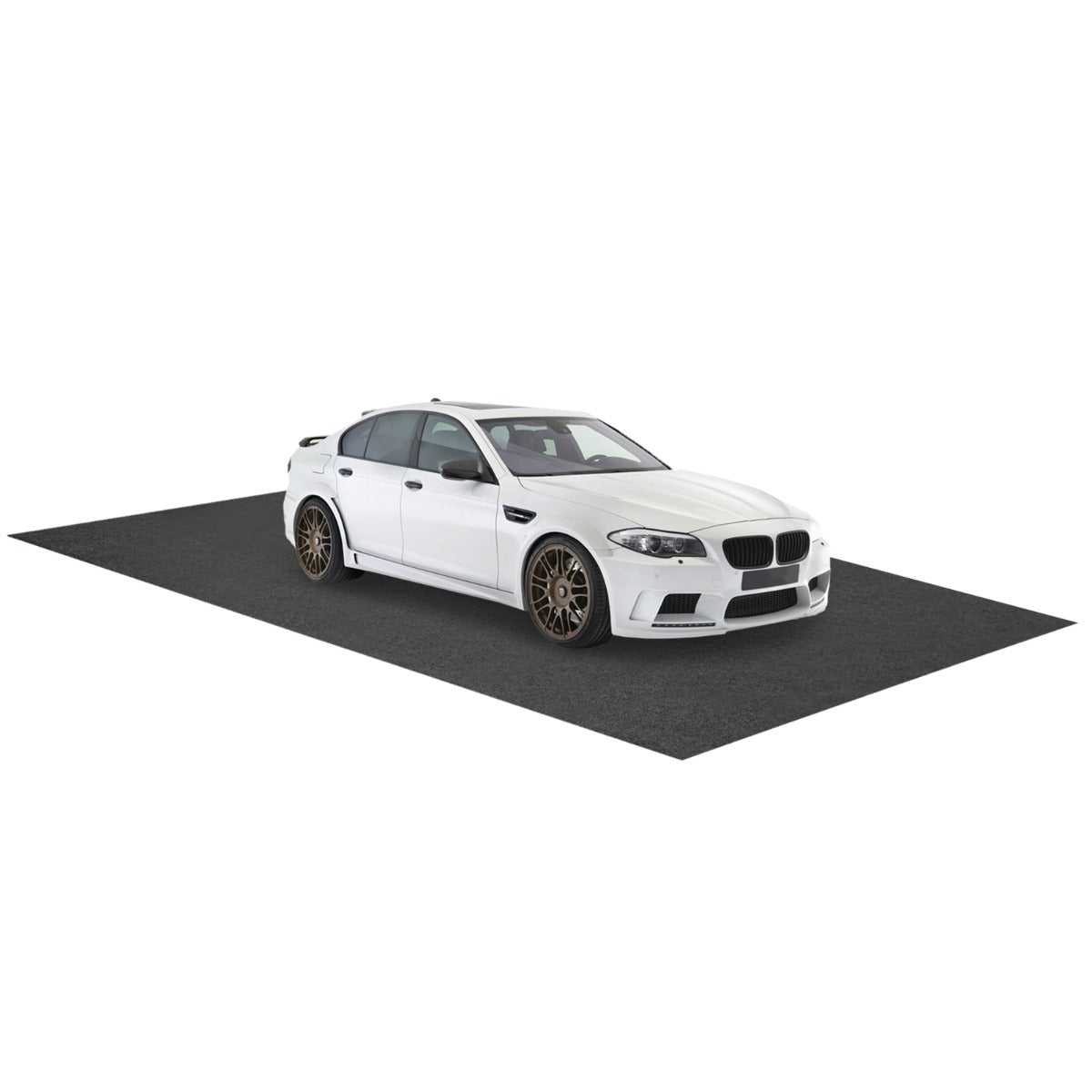 Absorbent Oil Spill Parking Mat Includes Double Sided Tape-L