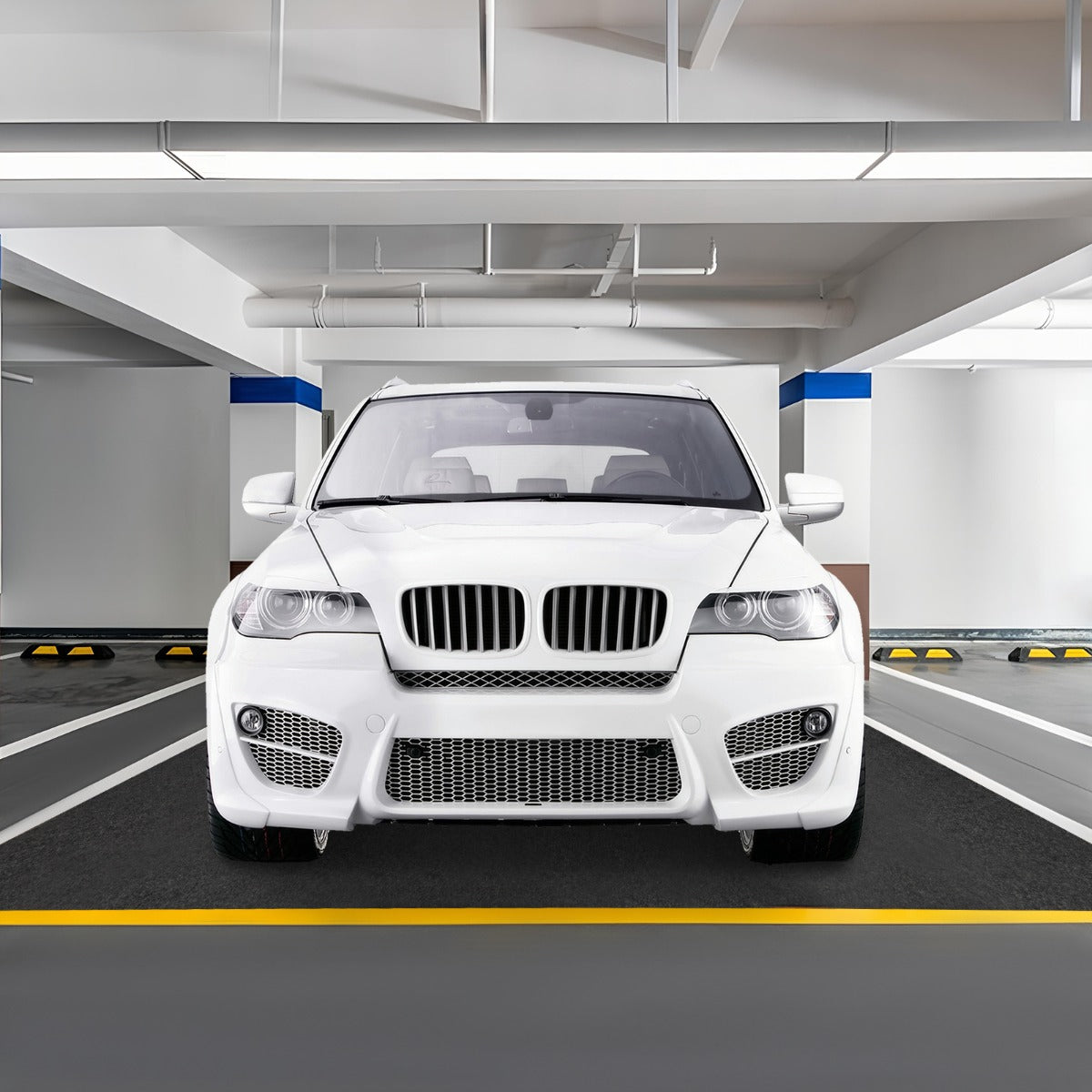 Absorbent Oil Spill Parking Mat Includes Double Sided Tape-L