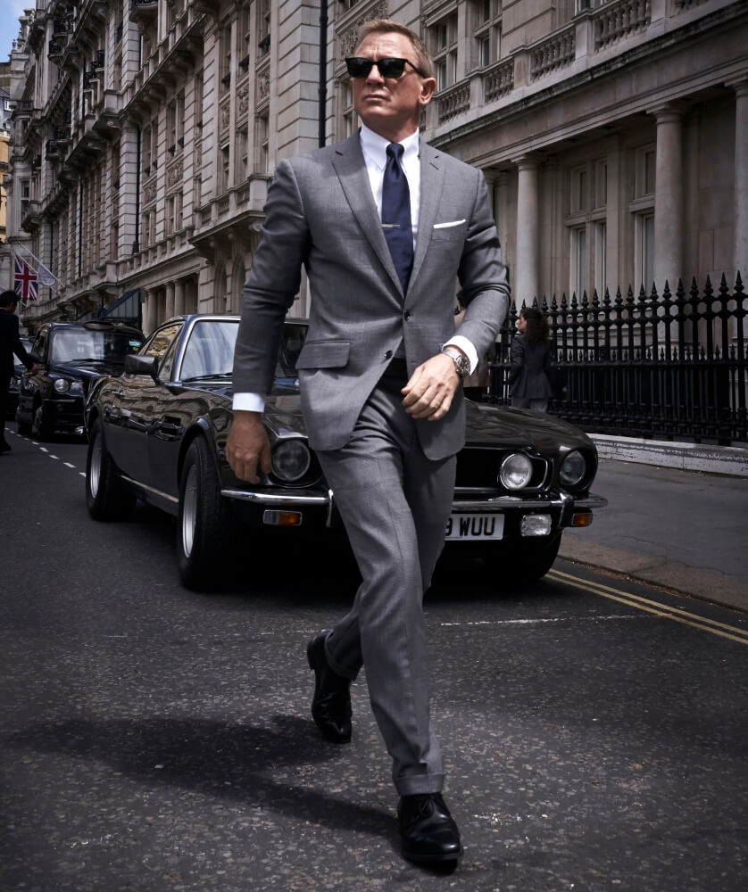 The 'James' Tie Slide As Worn By Daniel Craig