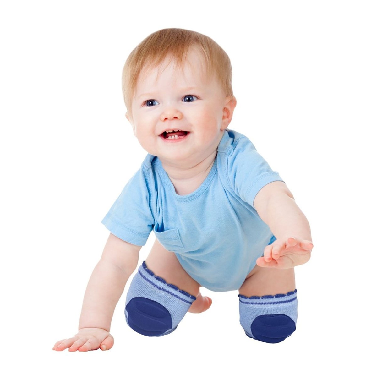 Sevi Bebe Baby Knee Pads - Blue